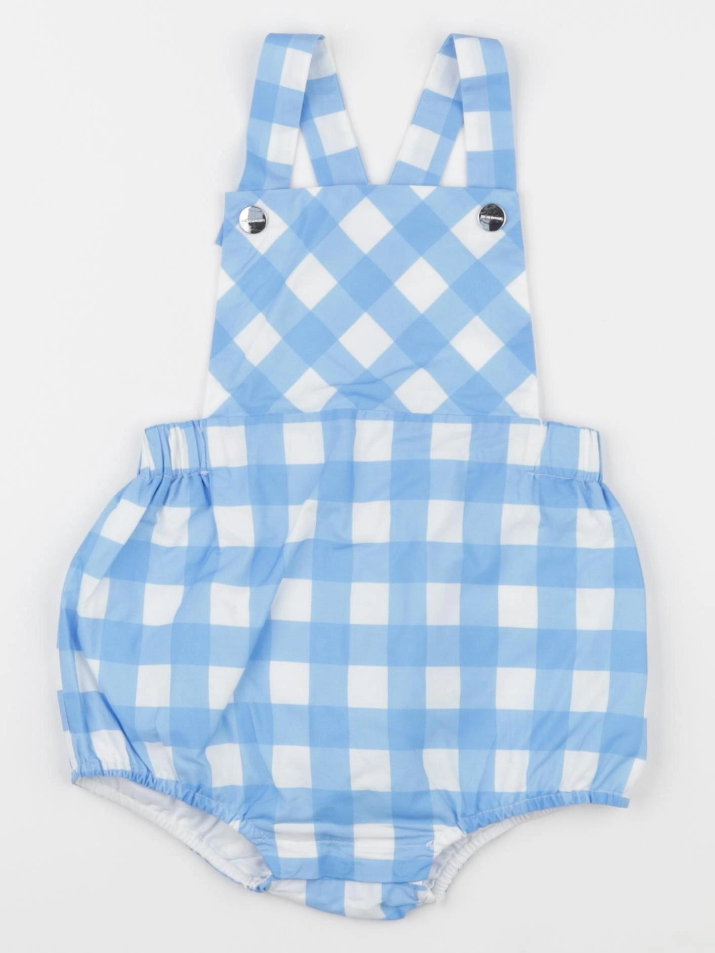 Jacadi - combinaison bleu, blanc - 18 mois