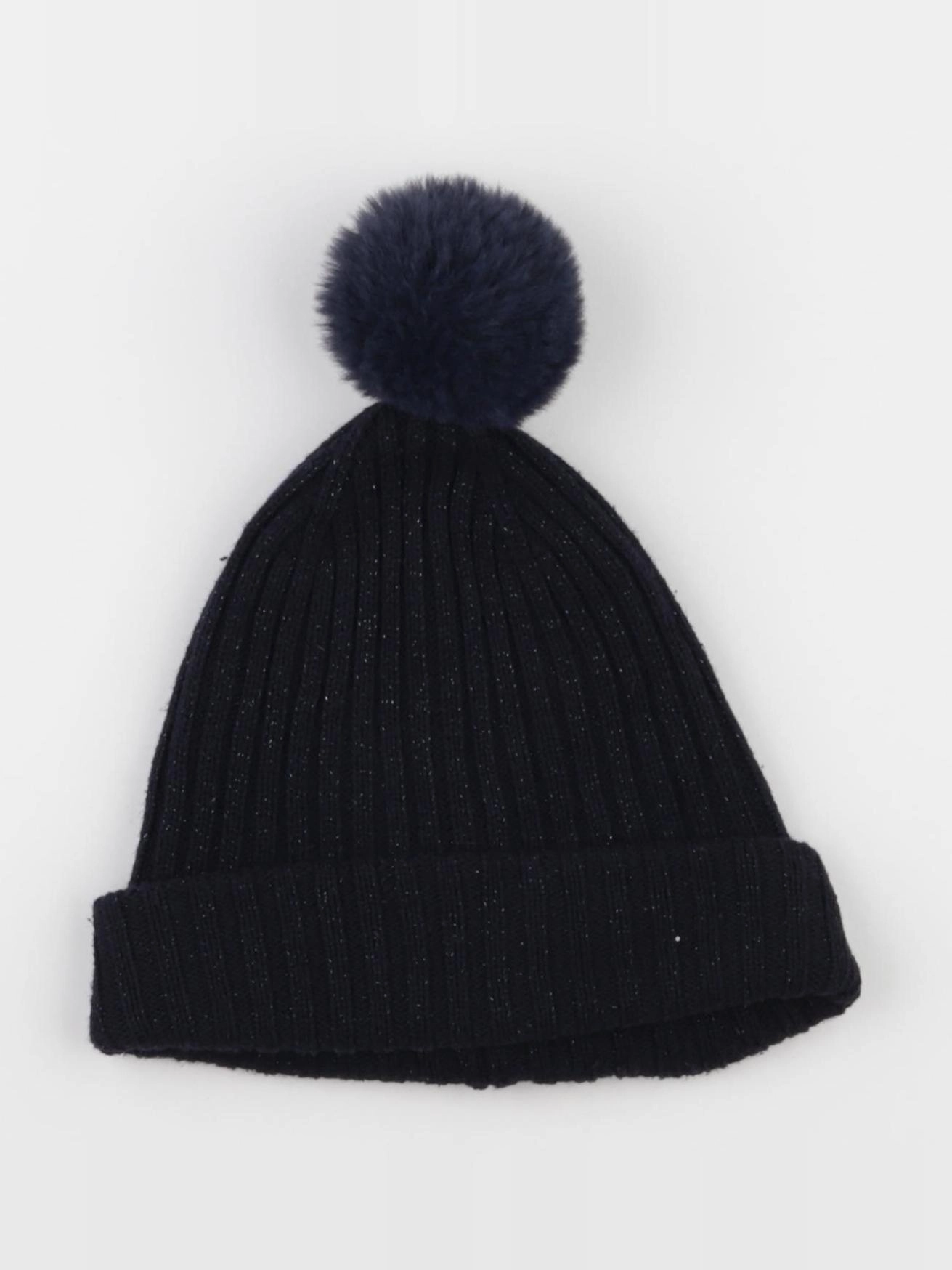 Jacadi - bonnet bleu - 6/8 ans