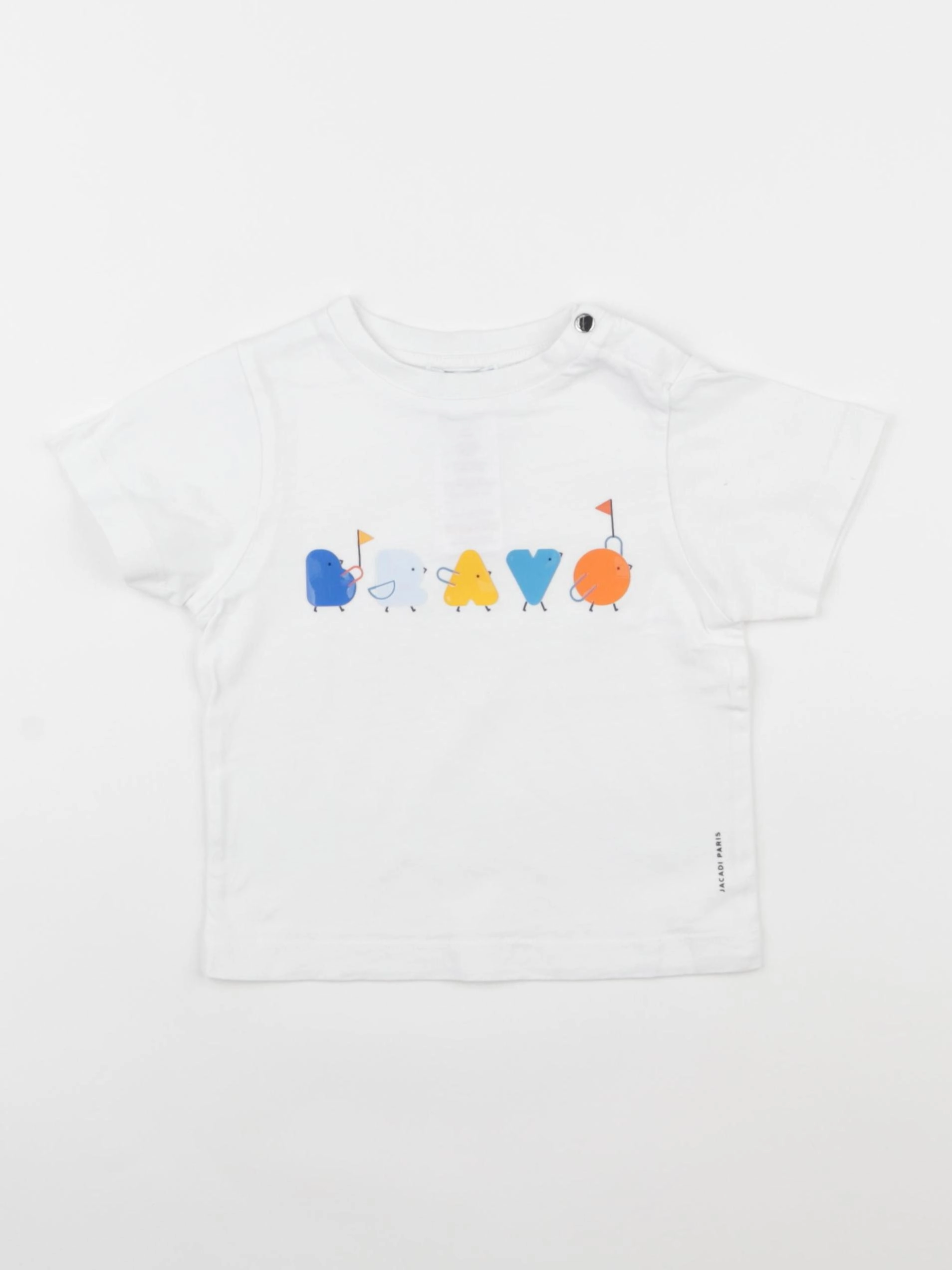 Jacadi - tee-shirt blanc - 24 mois