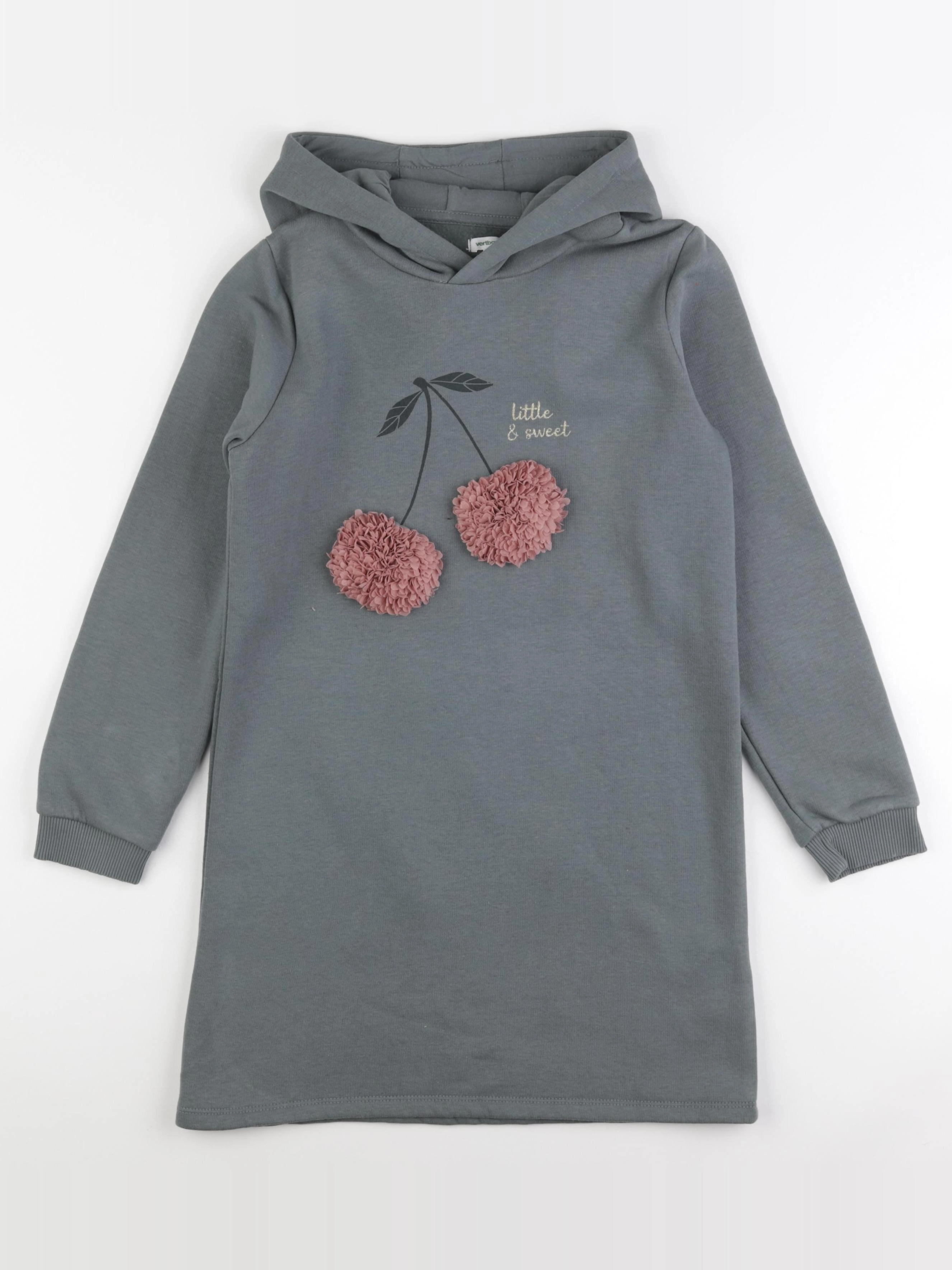 Vertbaudet - robe vert - 10 ans