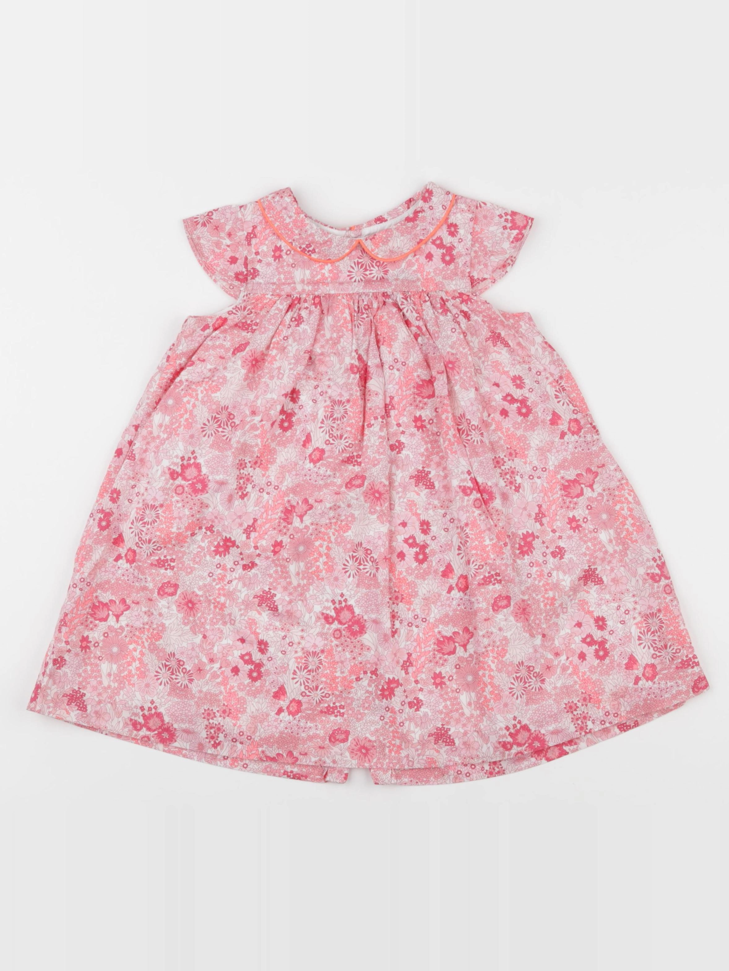 Jacadi - robe liberty rose - 24 mois