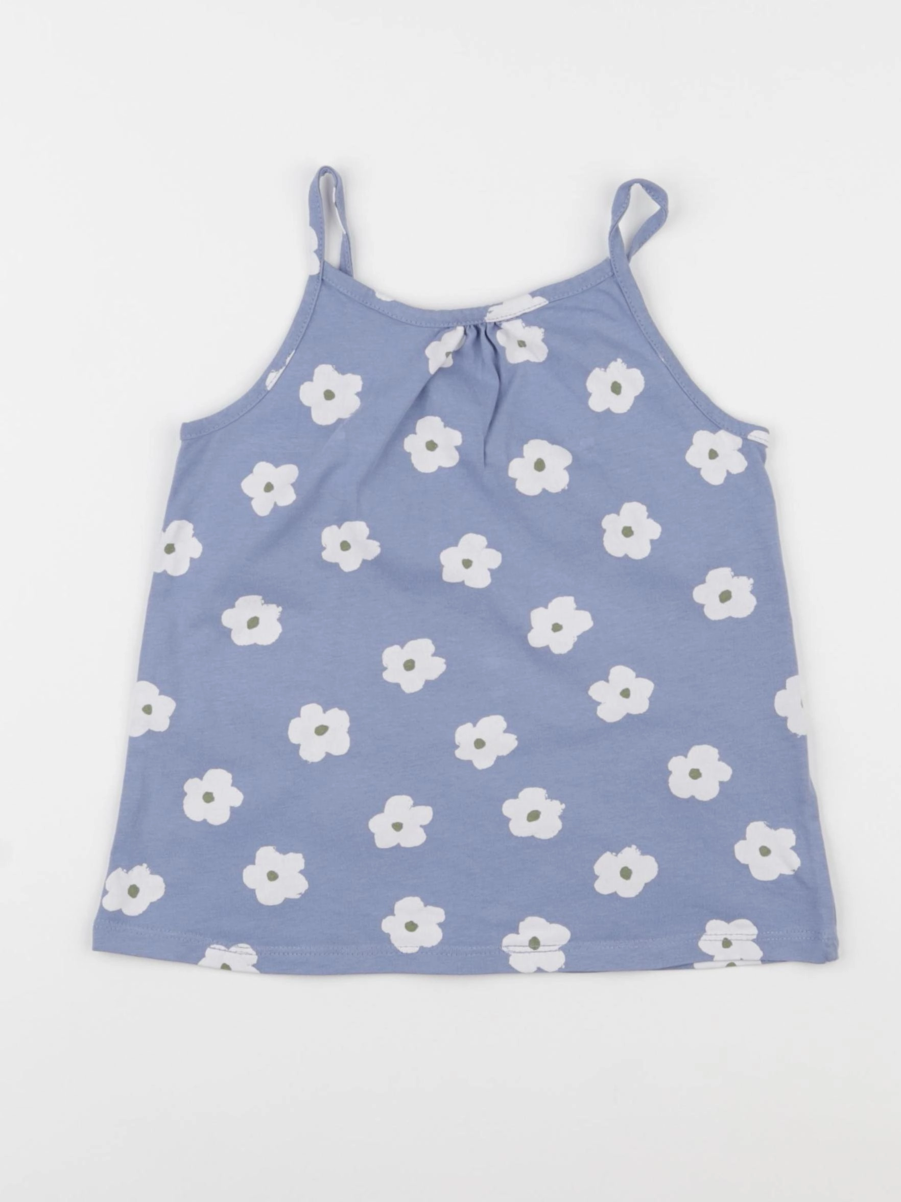 Vertbaudet - débardeur bleu - 6 ans