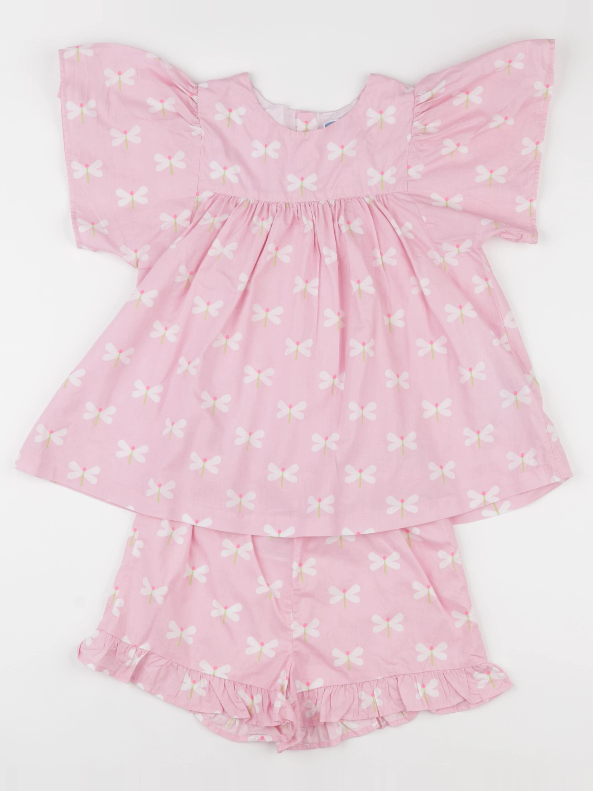 Jacadi - pyjama coton rose - 8 ans
