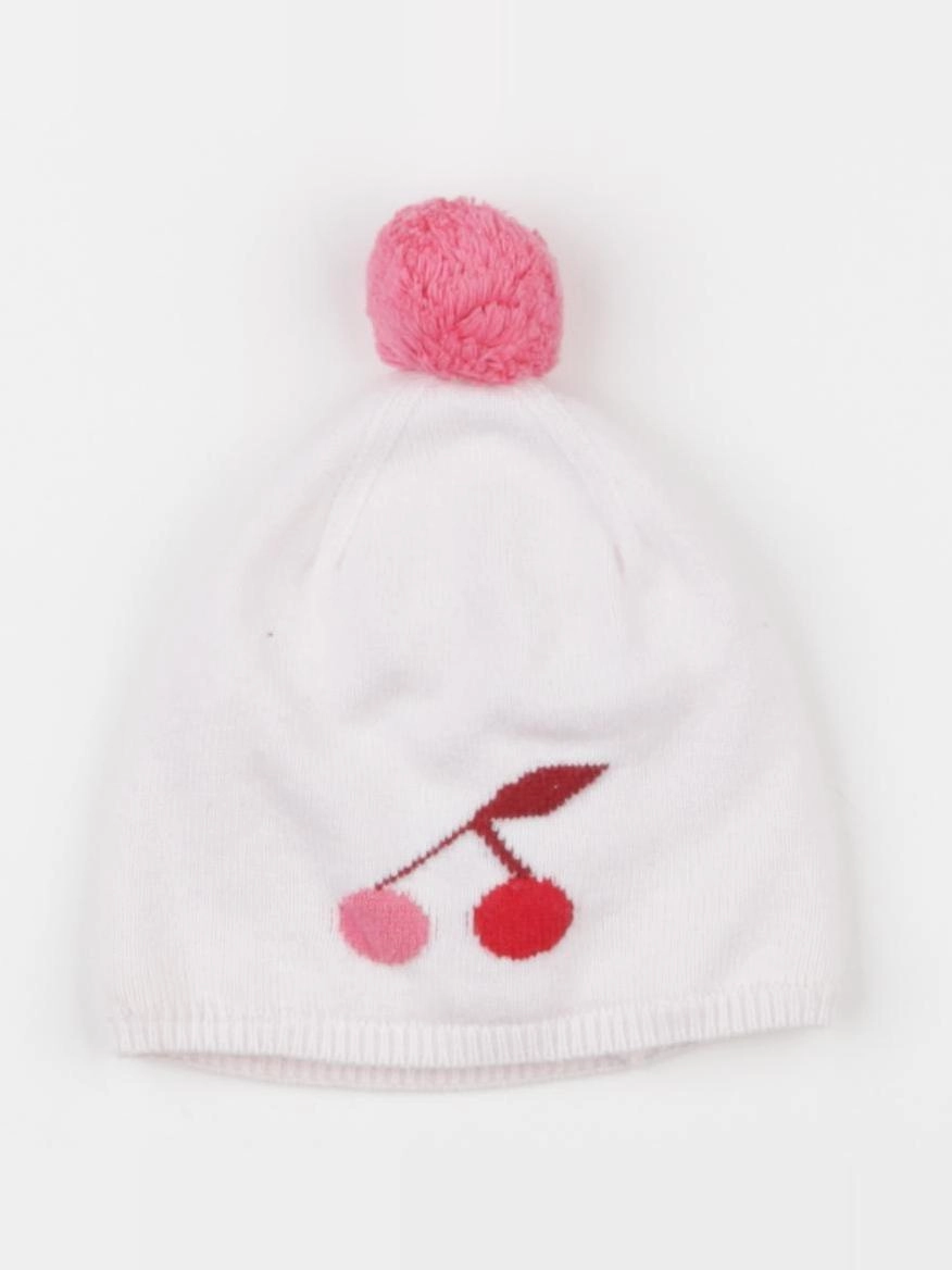 Jacadi - bonnet rose - 12 mois