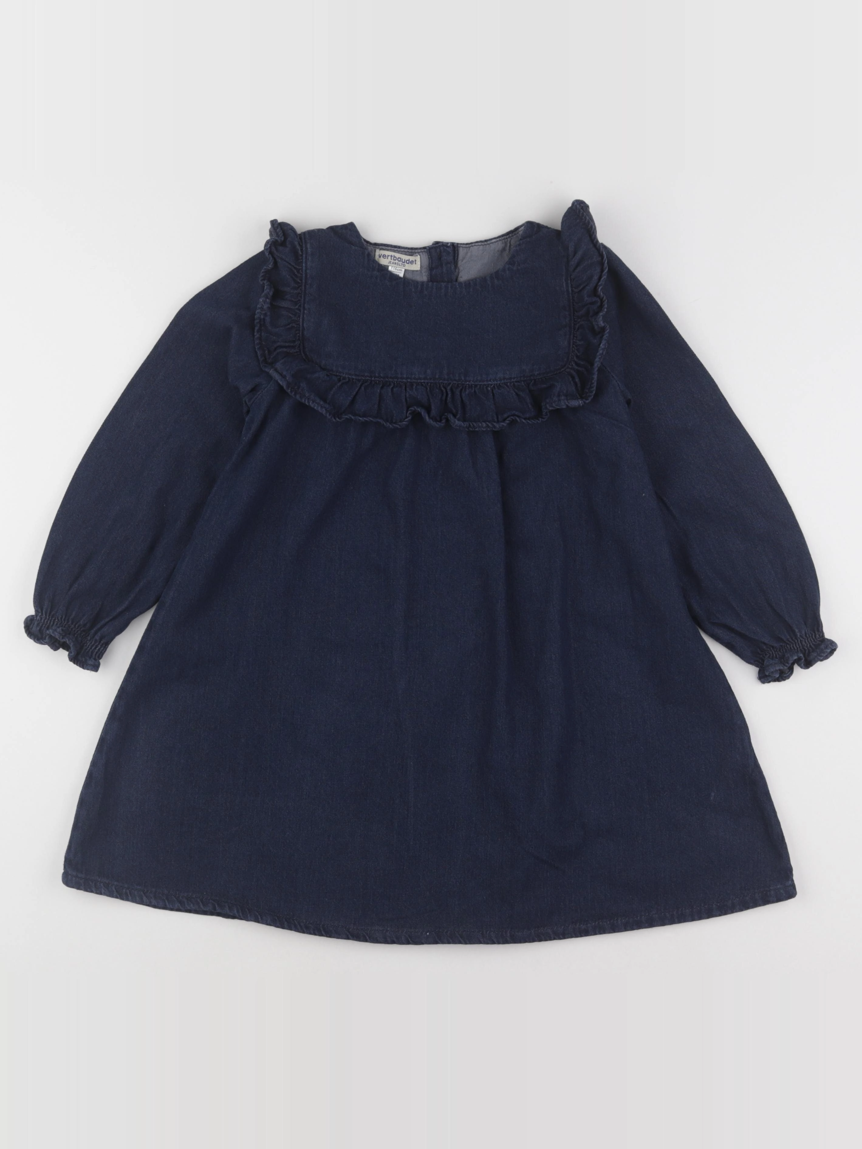 Vertbaudet - robe bleu - 6 ans