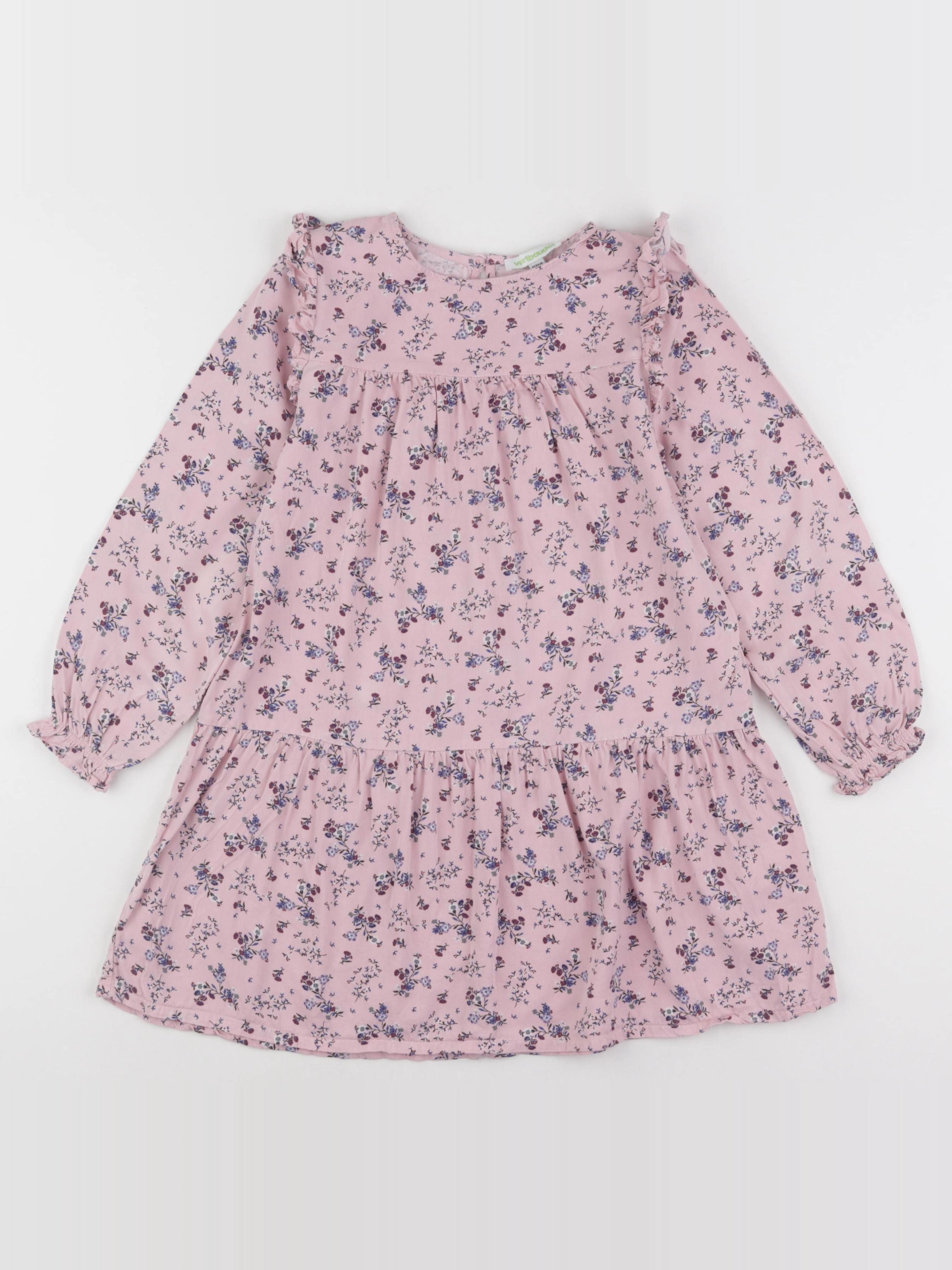 Vertbaudet - robe rose - 6 ans