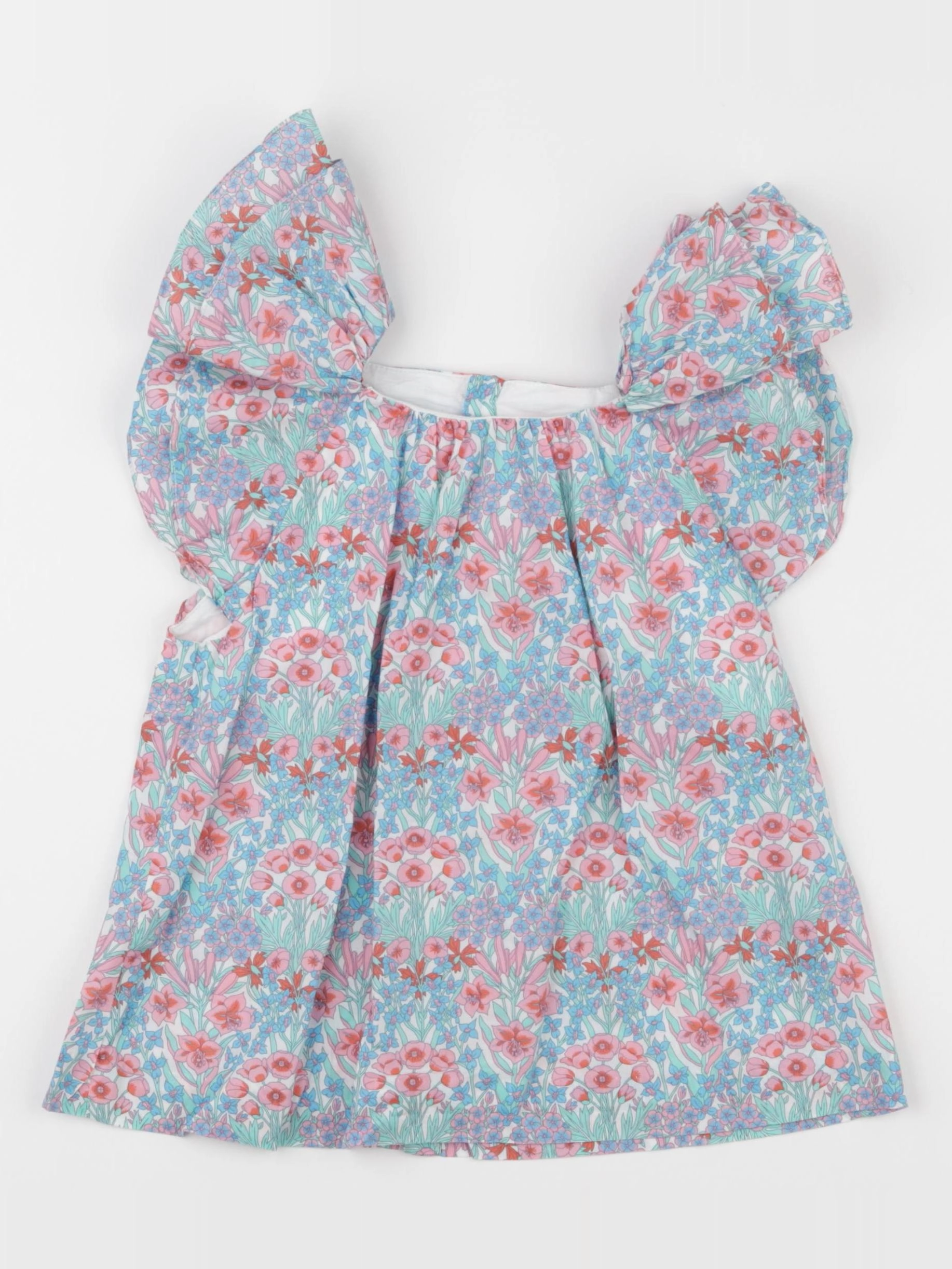 Jacadi - blouse liberty multicolore - 6 ans