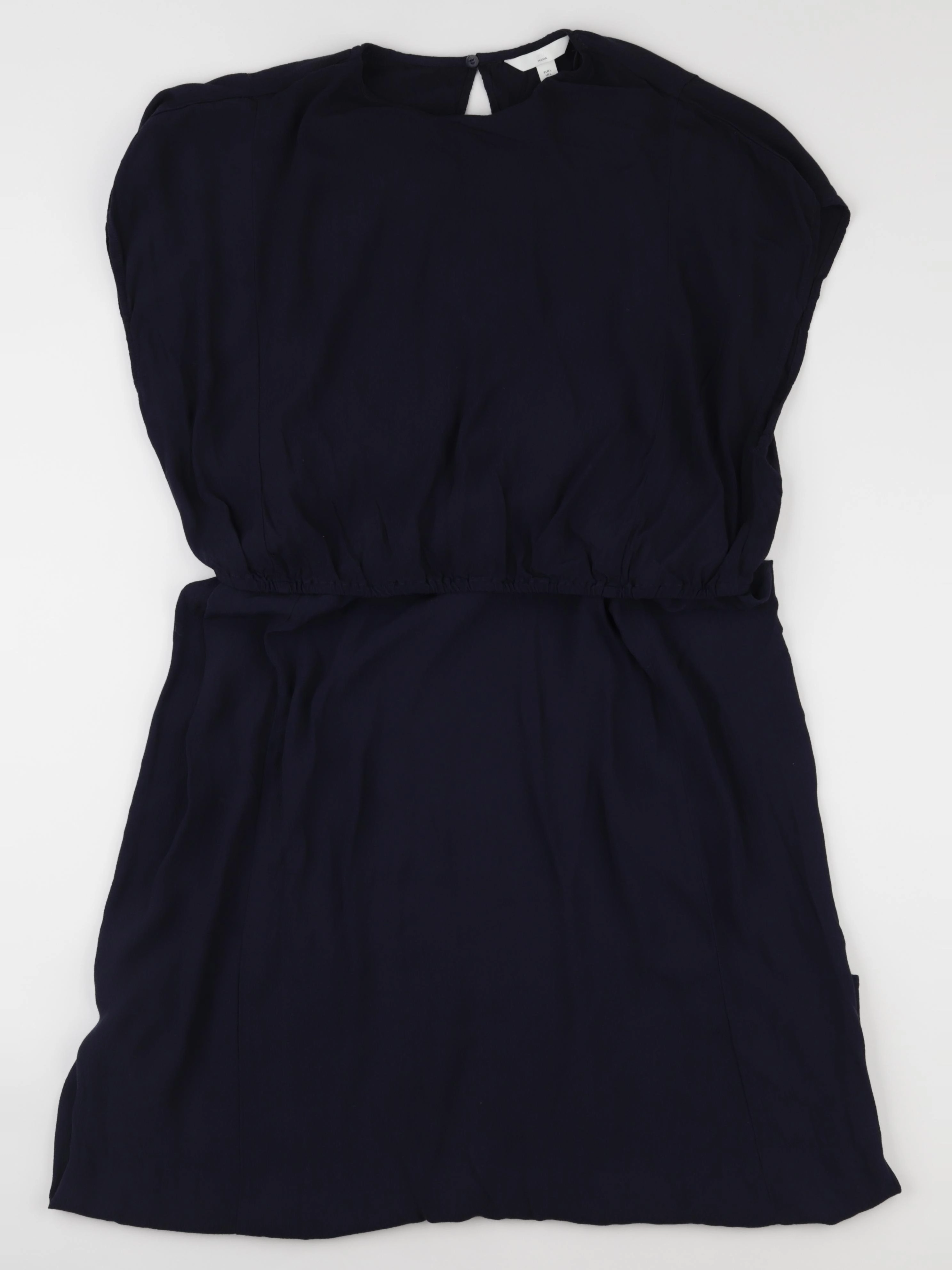 H&M - robe grossesse bleu - l