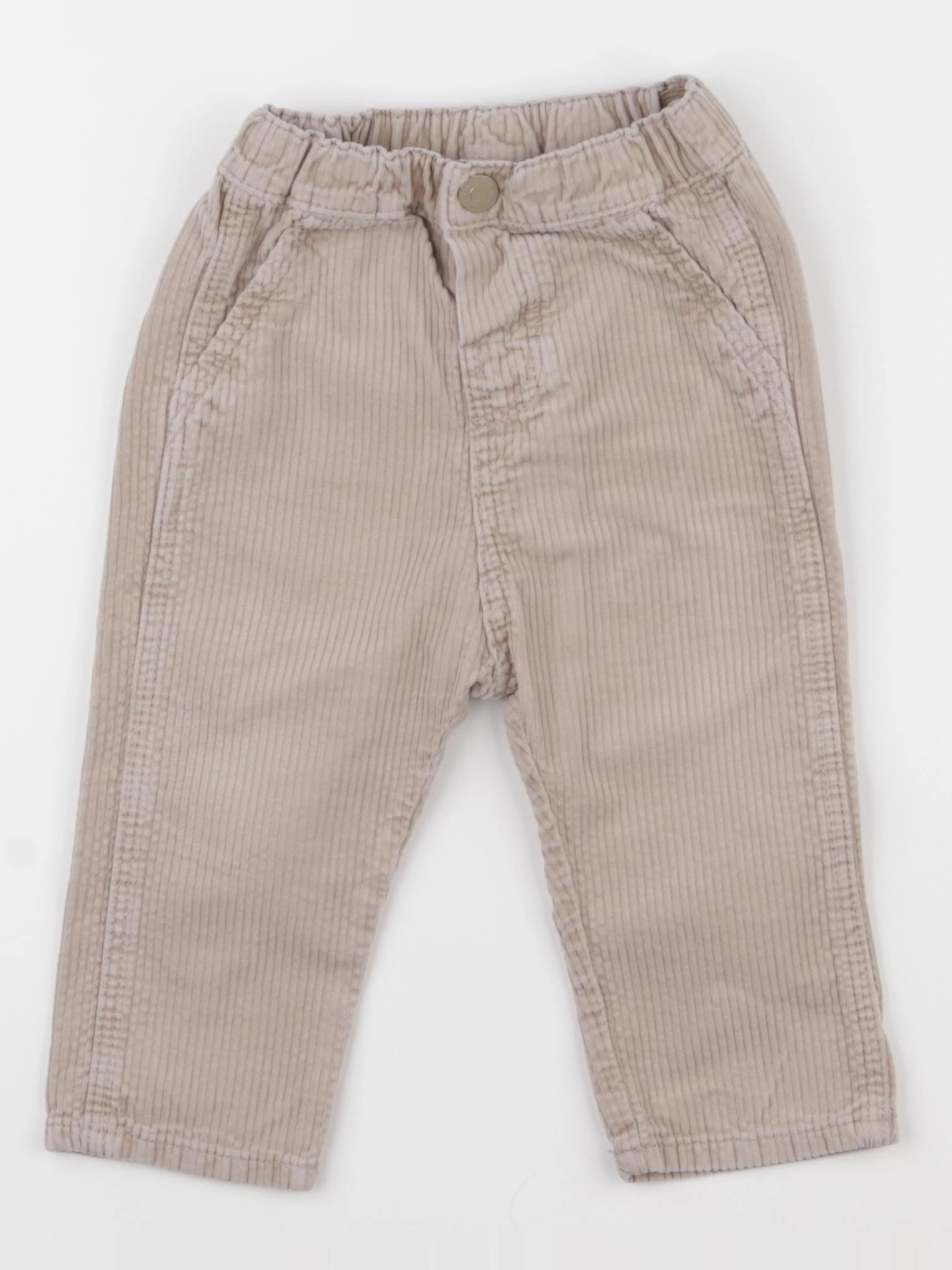 H&M - pantalon beige - 12/18 mois