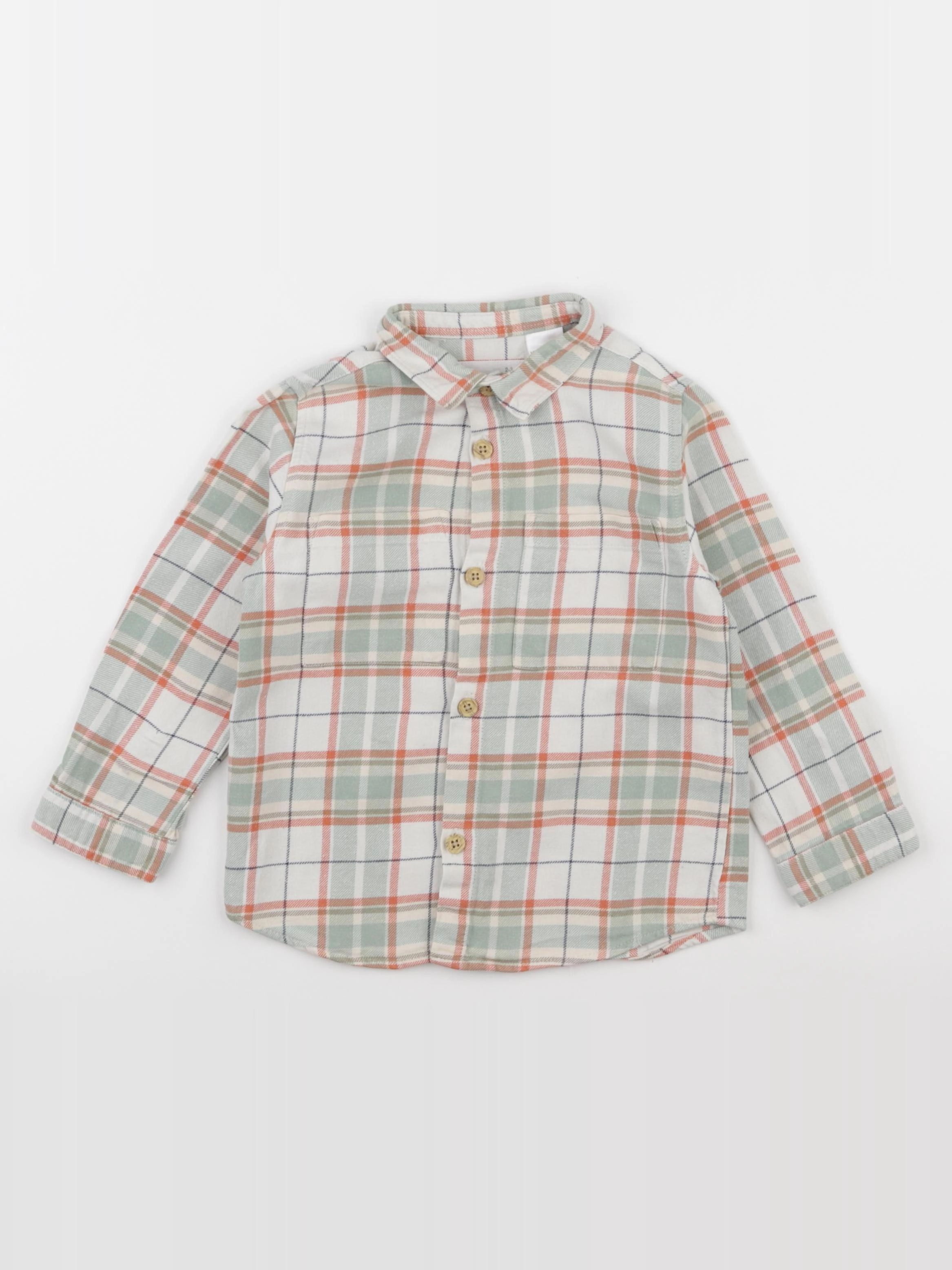 Zara - chemise multicolore - 2/3 ans