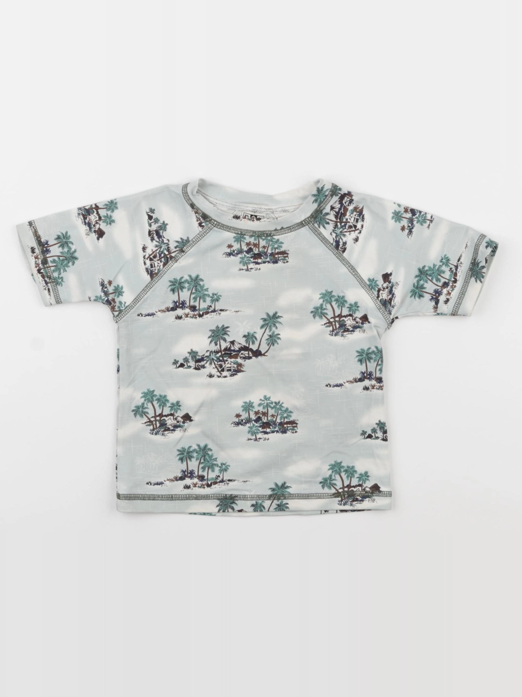 Bonton - tee-shirt de bain multicolore - 3 ans