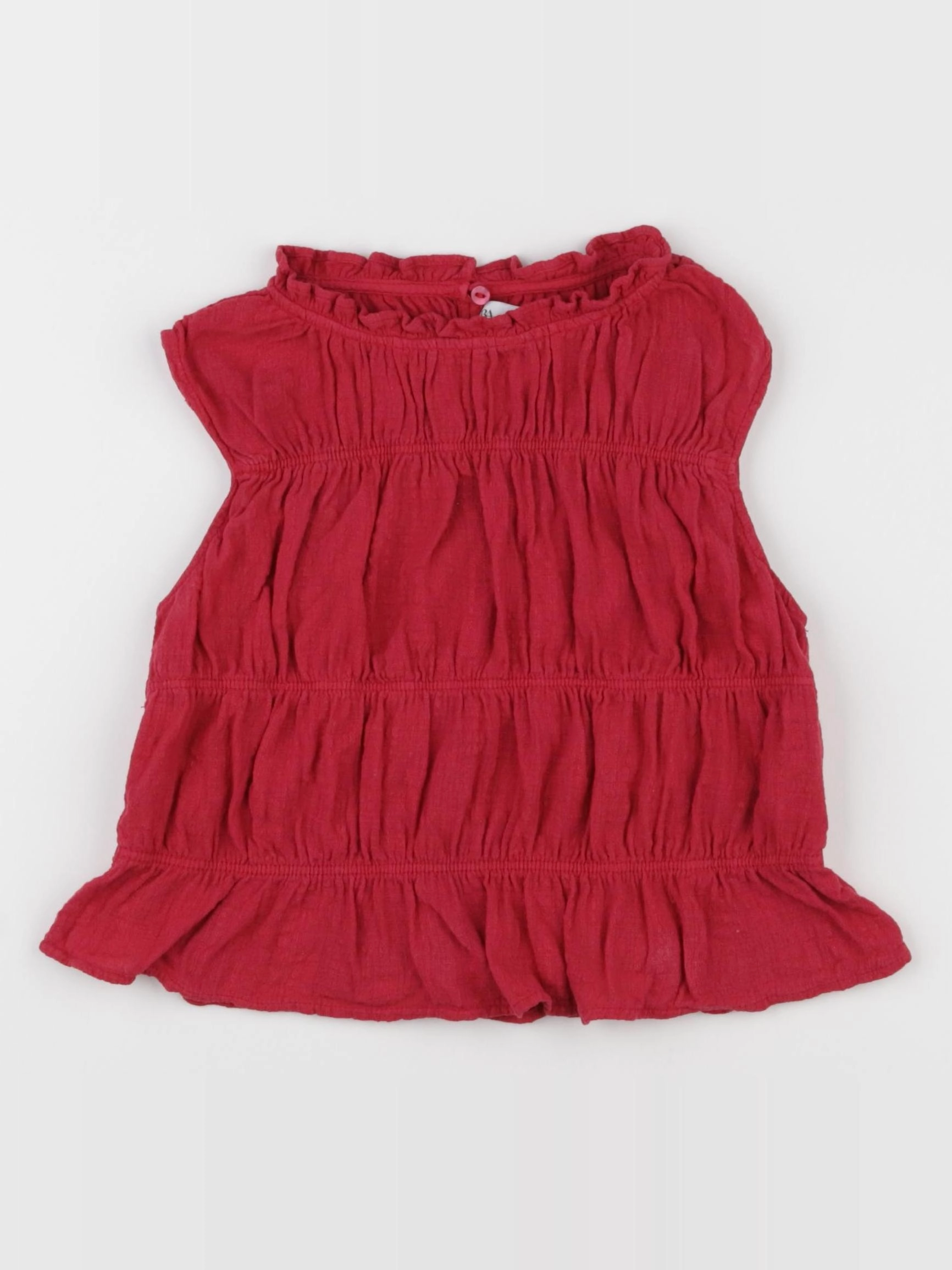 Zara - blouse rouge - 8 ans