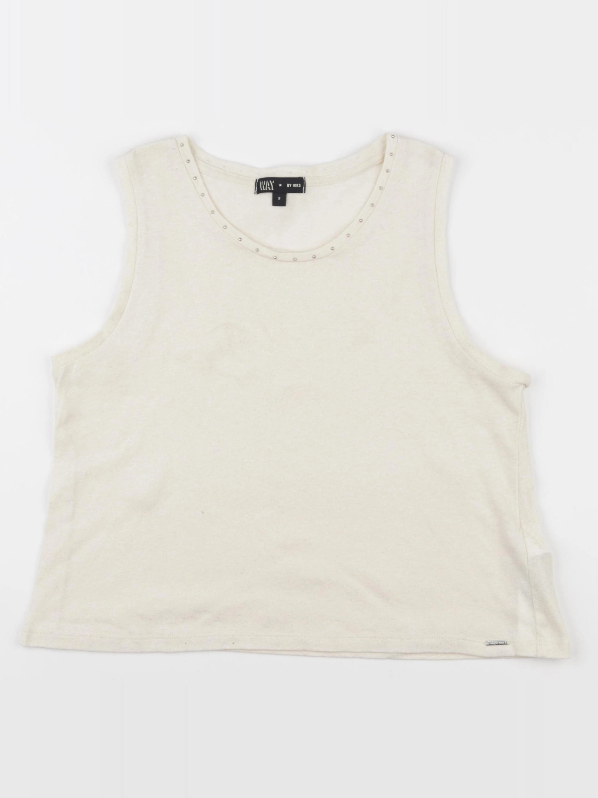 IKKS - débardeur beige, or - 14 ans