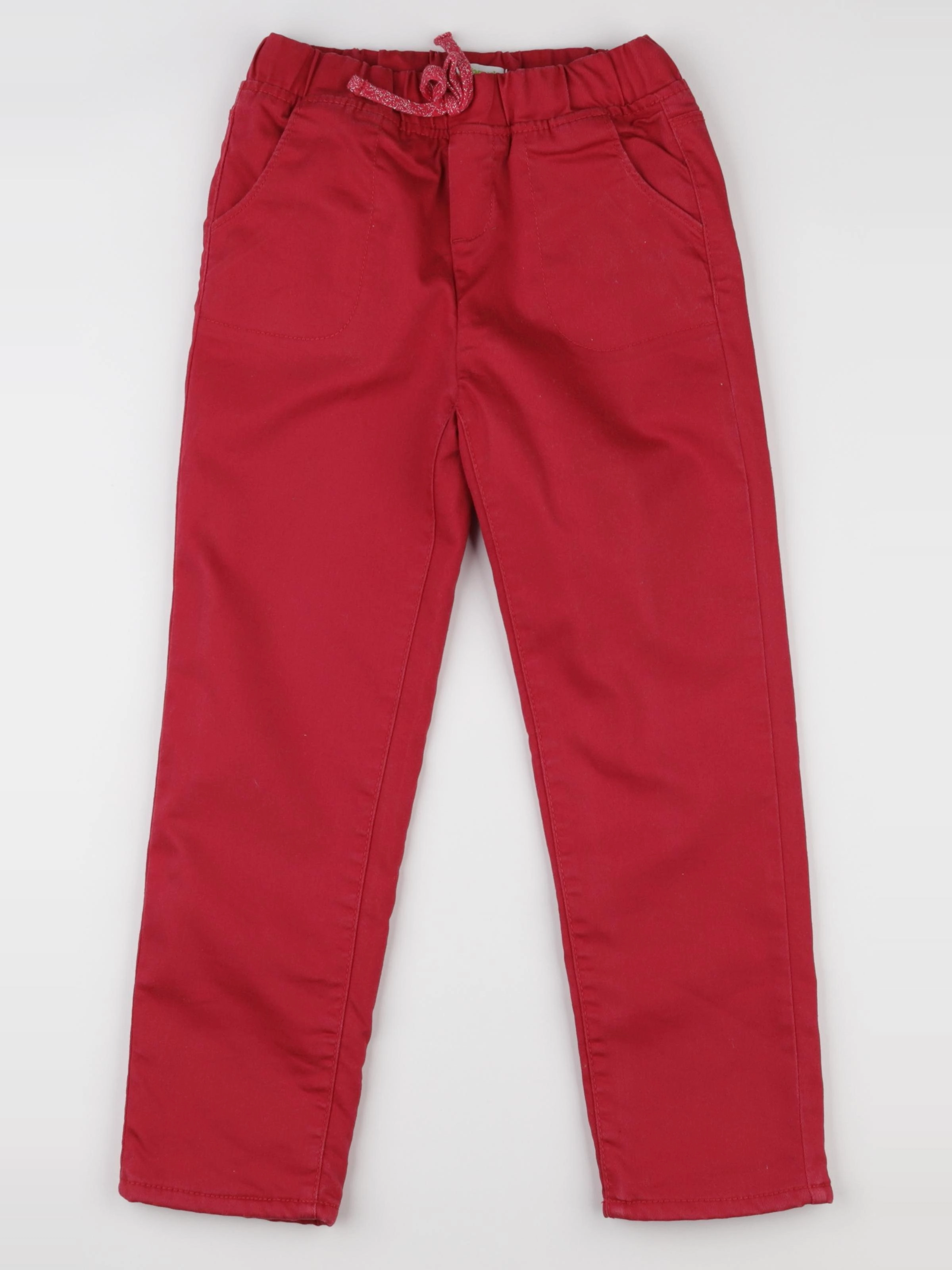 Vertbaudet - pantalon doublé rose - 8 ans