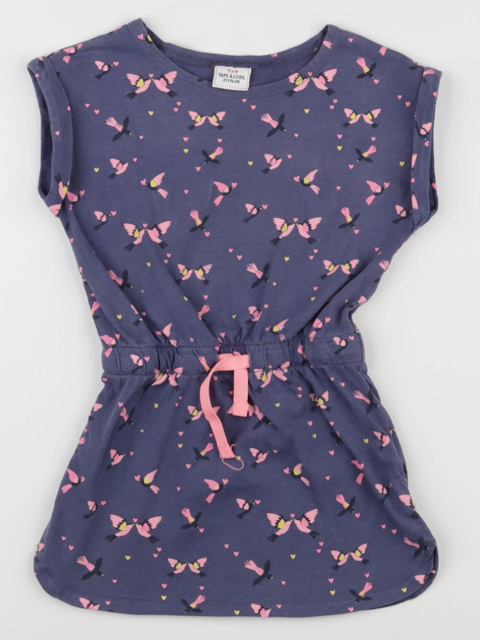 Tape à l'oeil - robe bleu - 36 mois