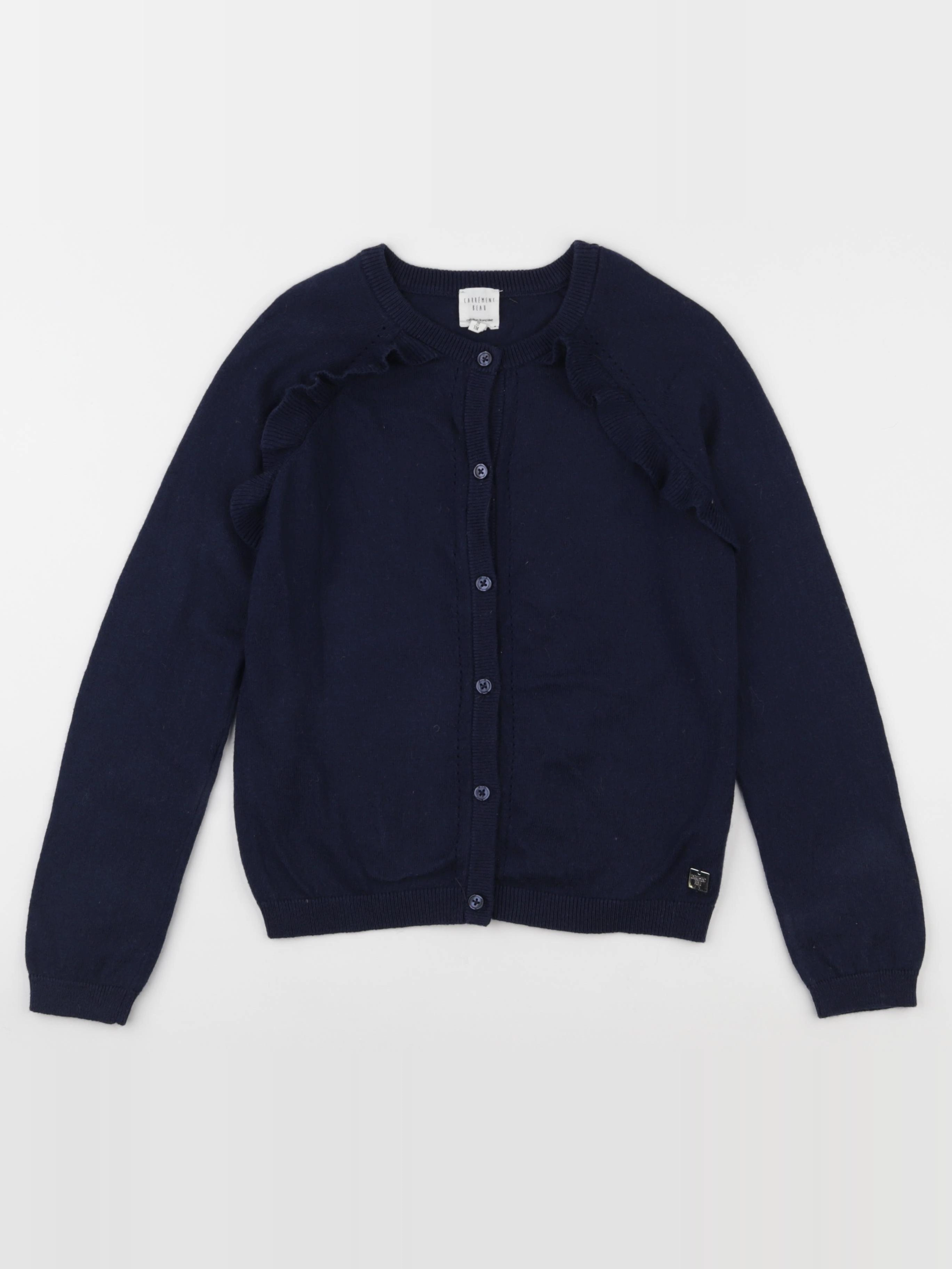 Carrément Beau - gilet bleu - 10 ans