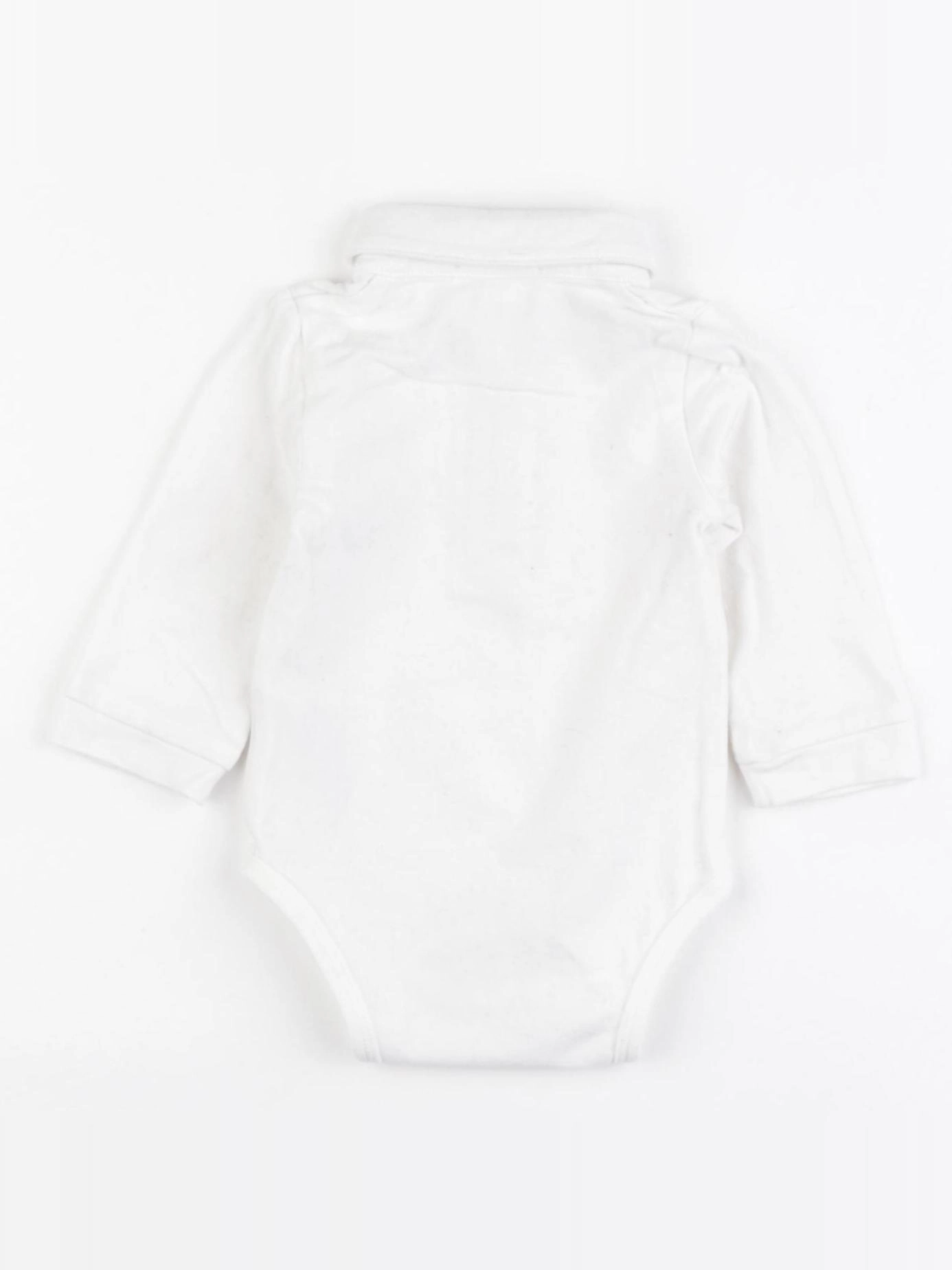 Vertbaudet - body à col blanc - 3 mois