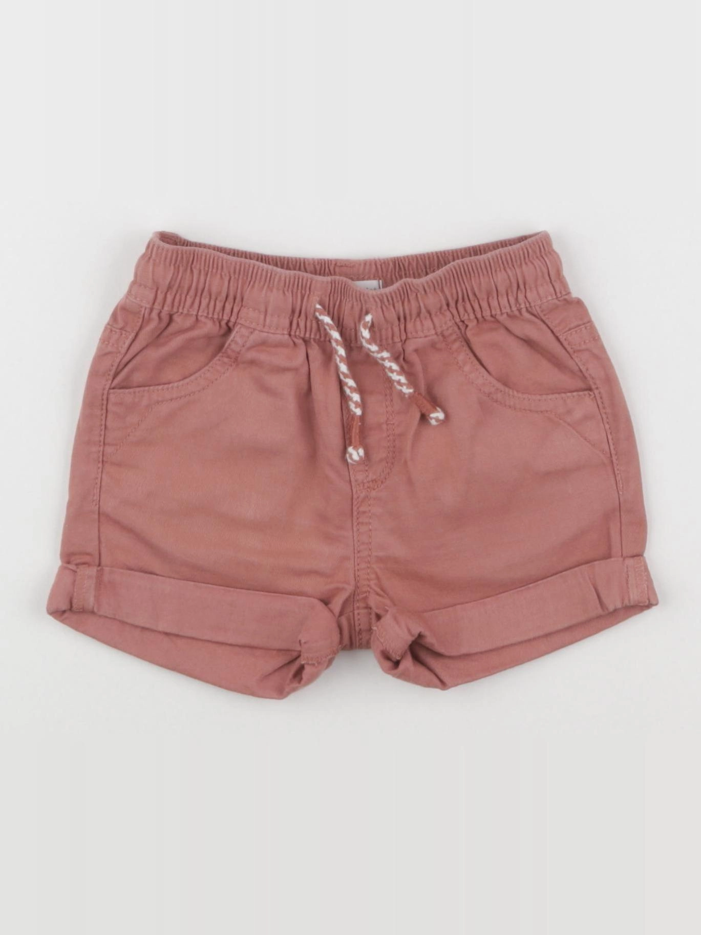 Vertbaudet - short rouge - 12 mois