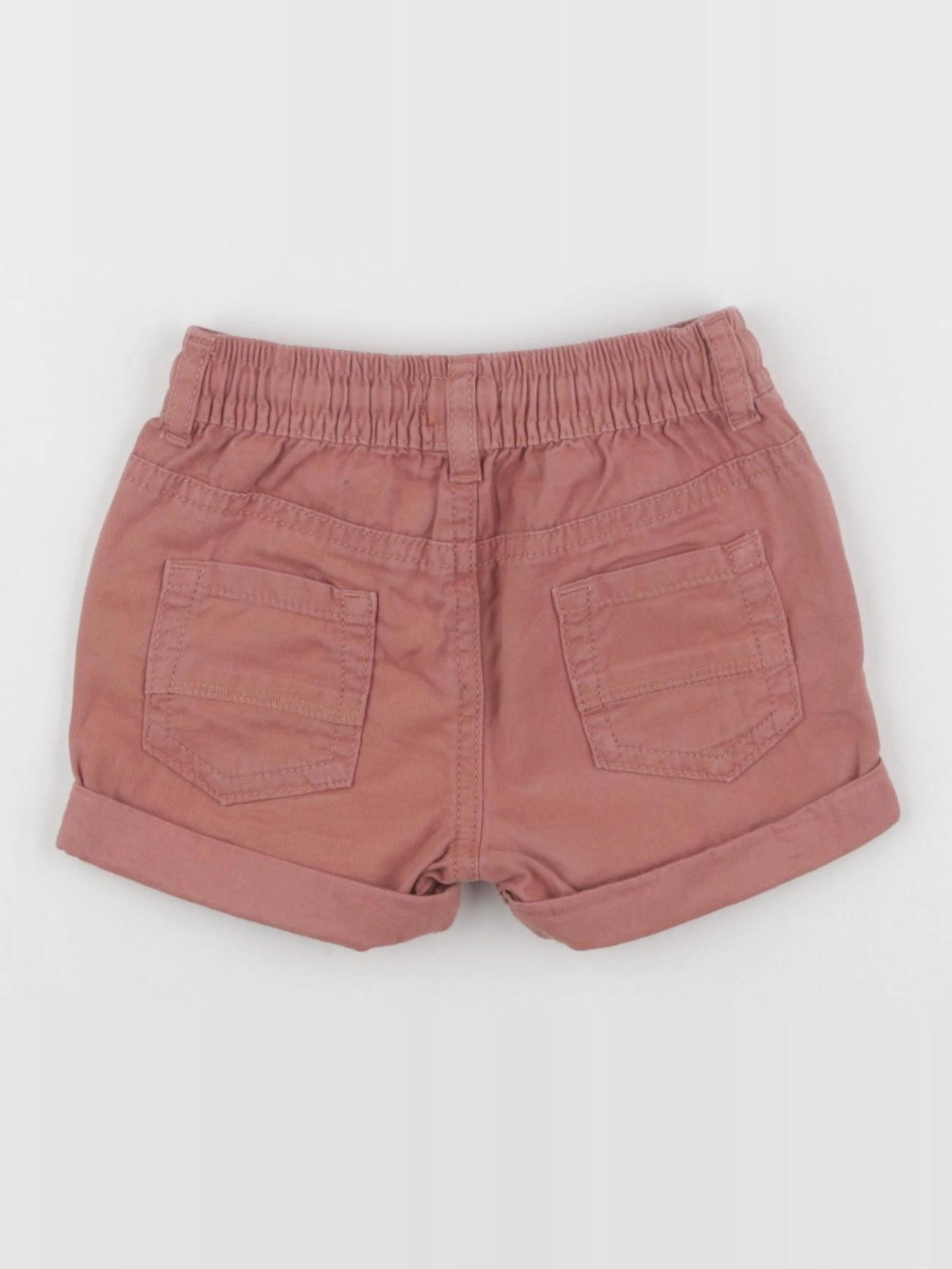 Vertbaudet - short rouge - 12 mois