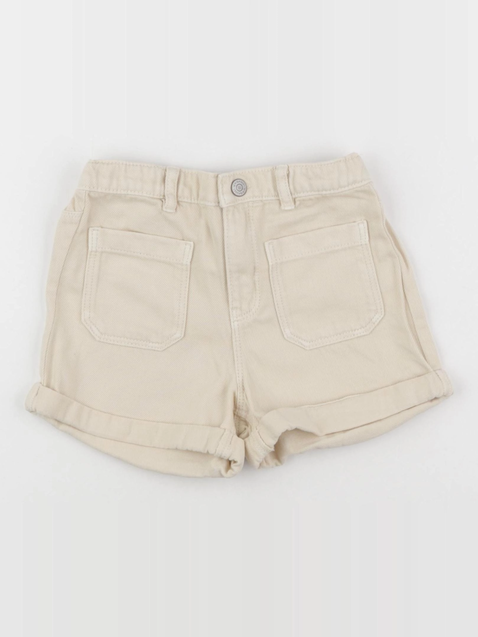 Vertbaudet - short beige - 5 ans