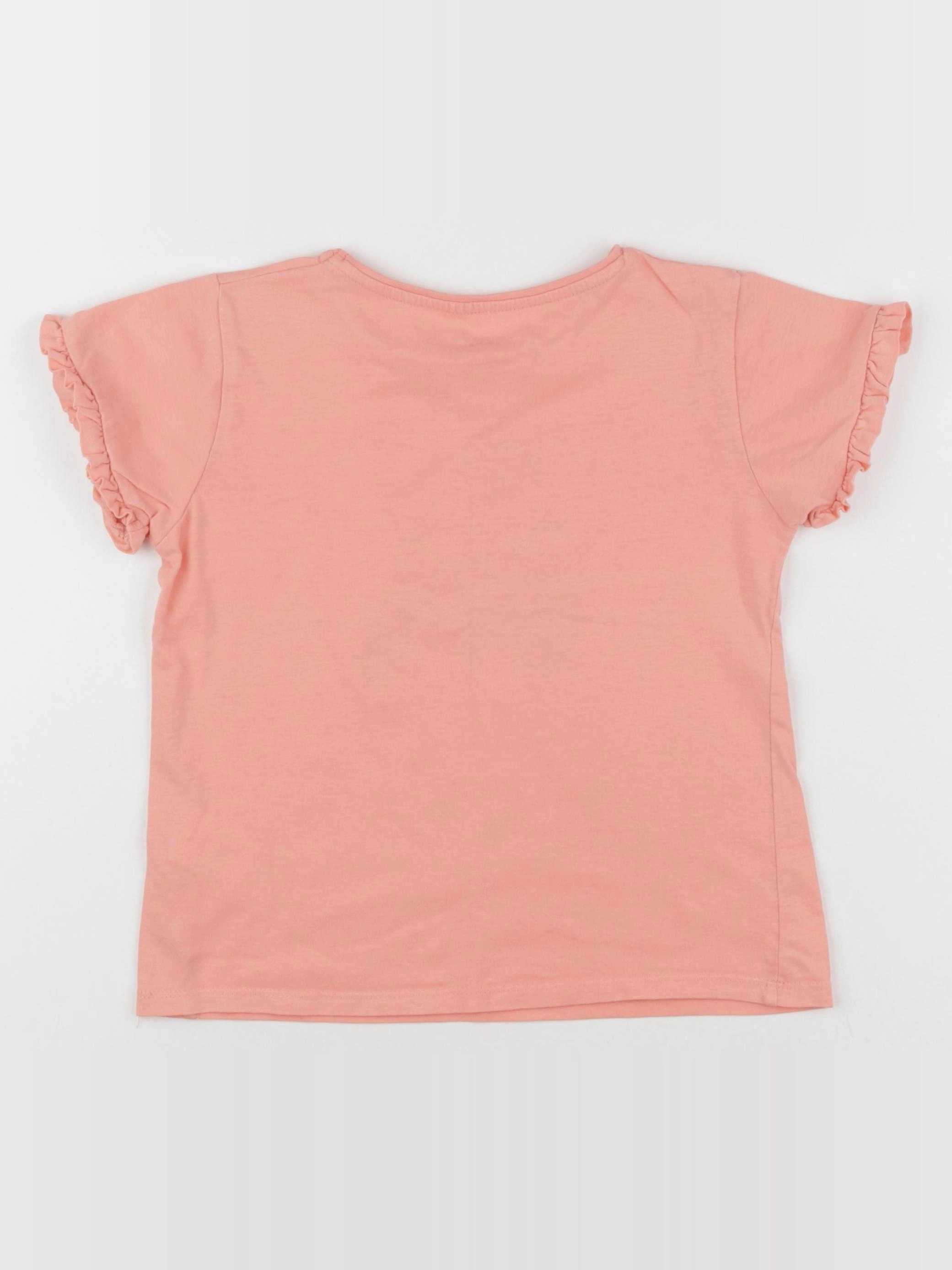 Vertbaudet - tee-shirt rose - 8 ans