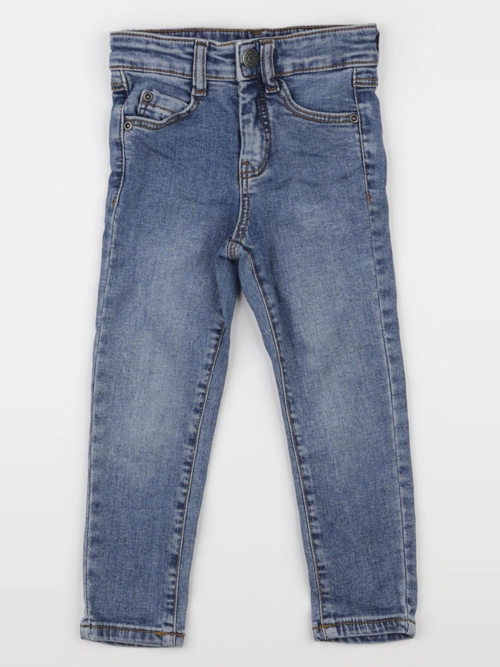 Vertbaudet - jegging bleu - 3 ans