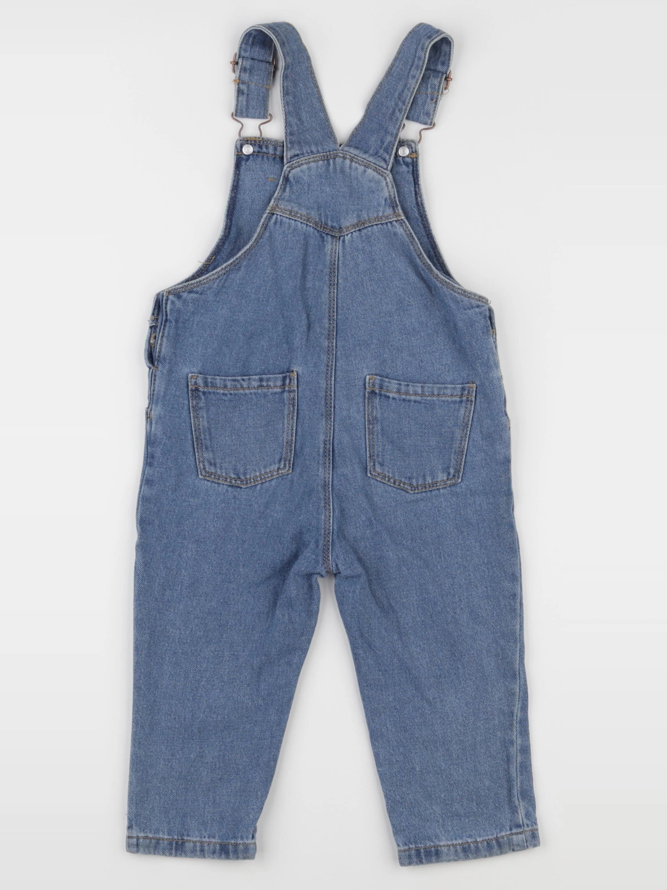Vertbaudet - salopette bleu - 24 mois