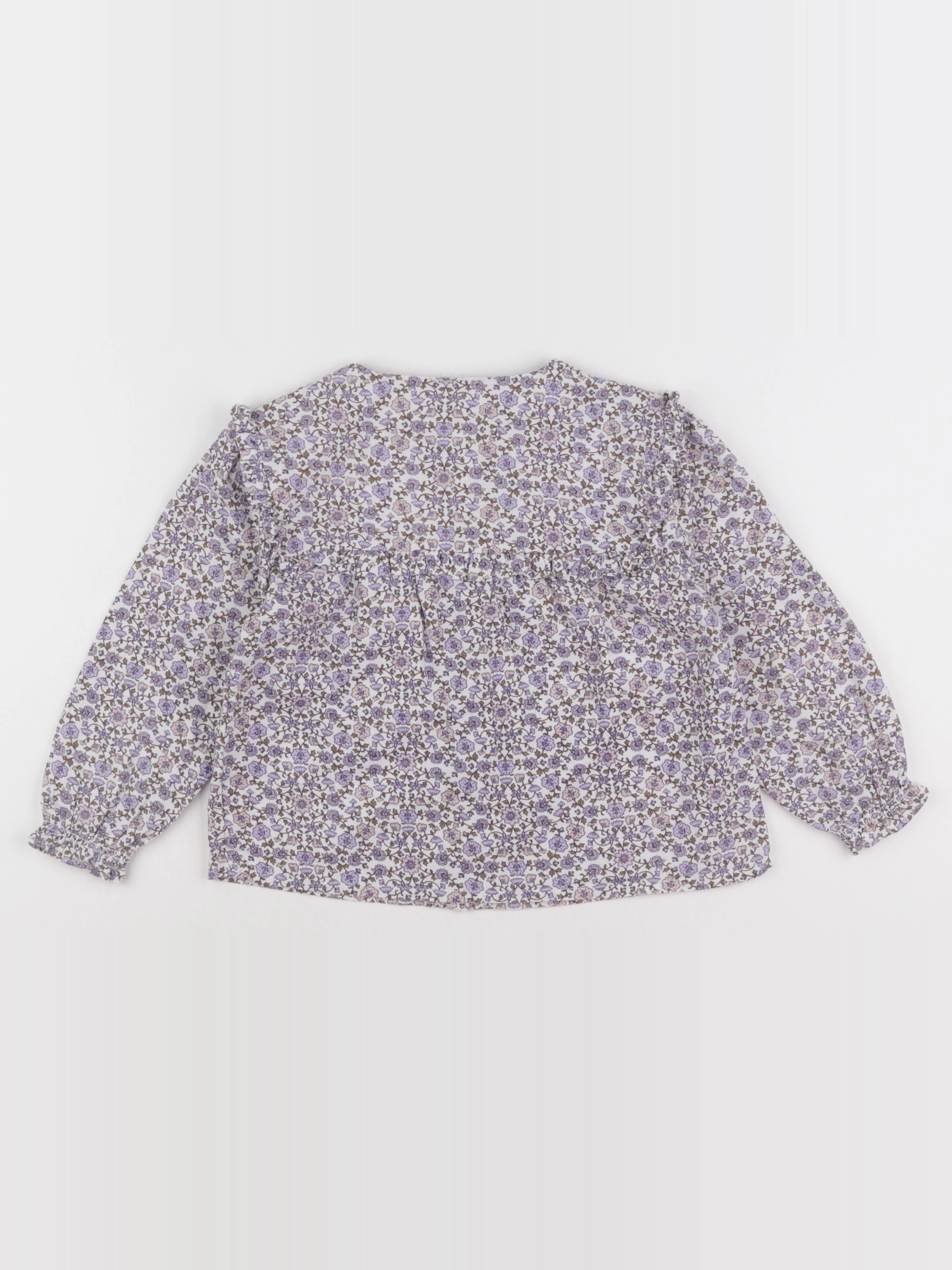 Vertbaudet - blouse violet - 5 ans