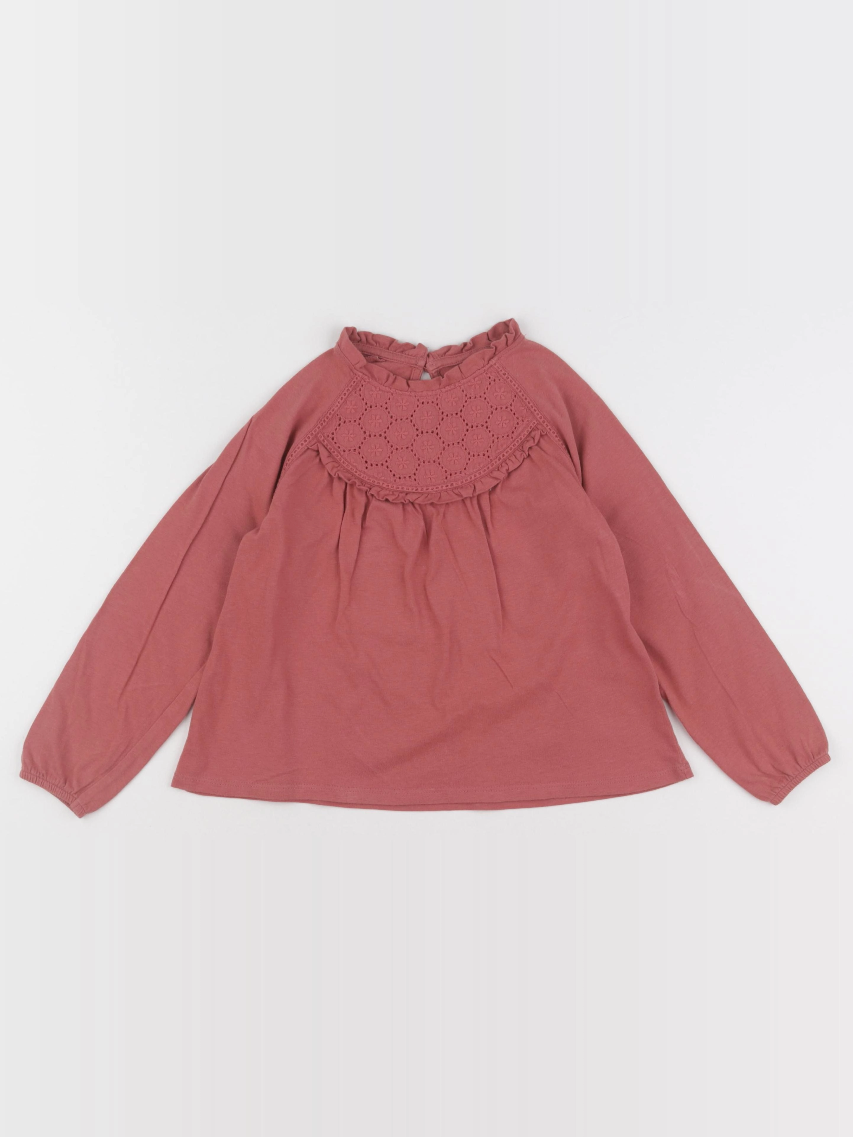 Vertbaudet - tee-shirt rose - 5 ans