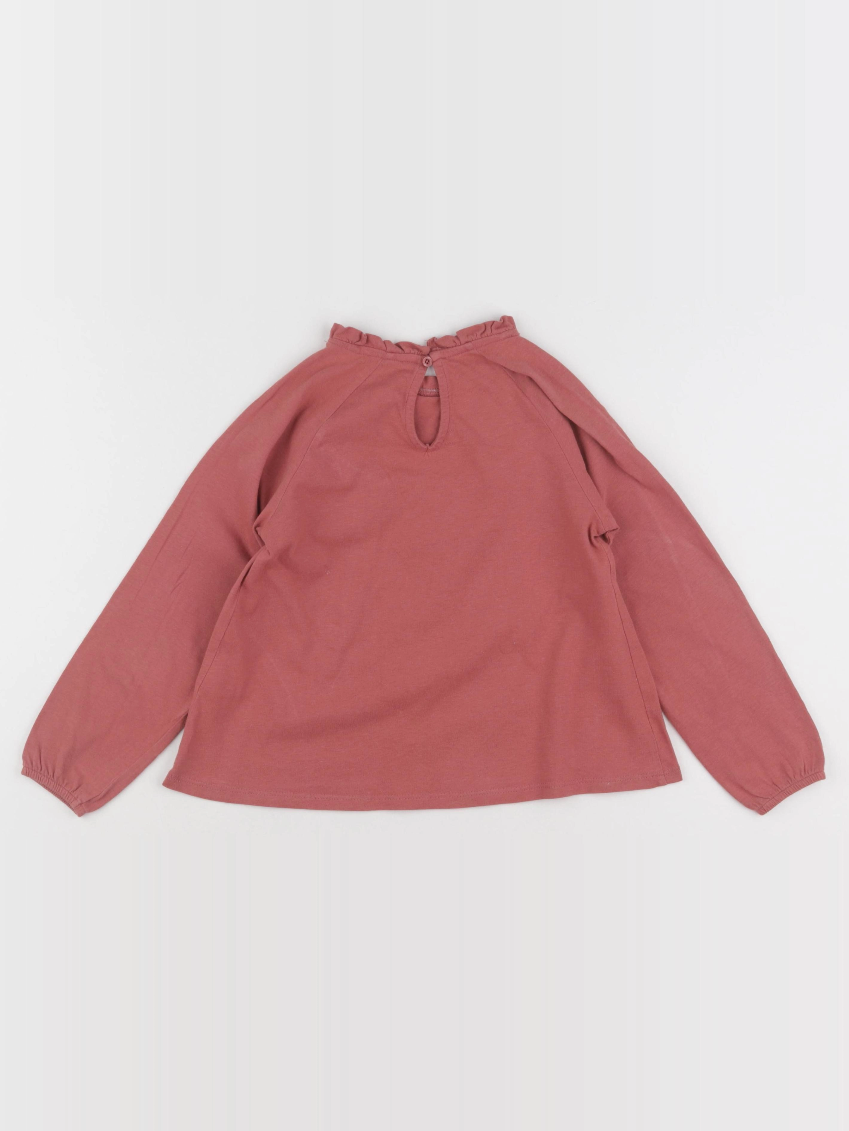 Vertbaudet - tee-shirt rose - 5 ans