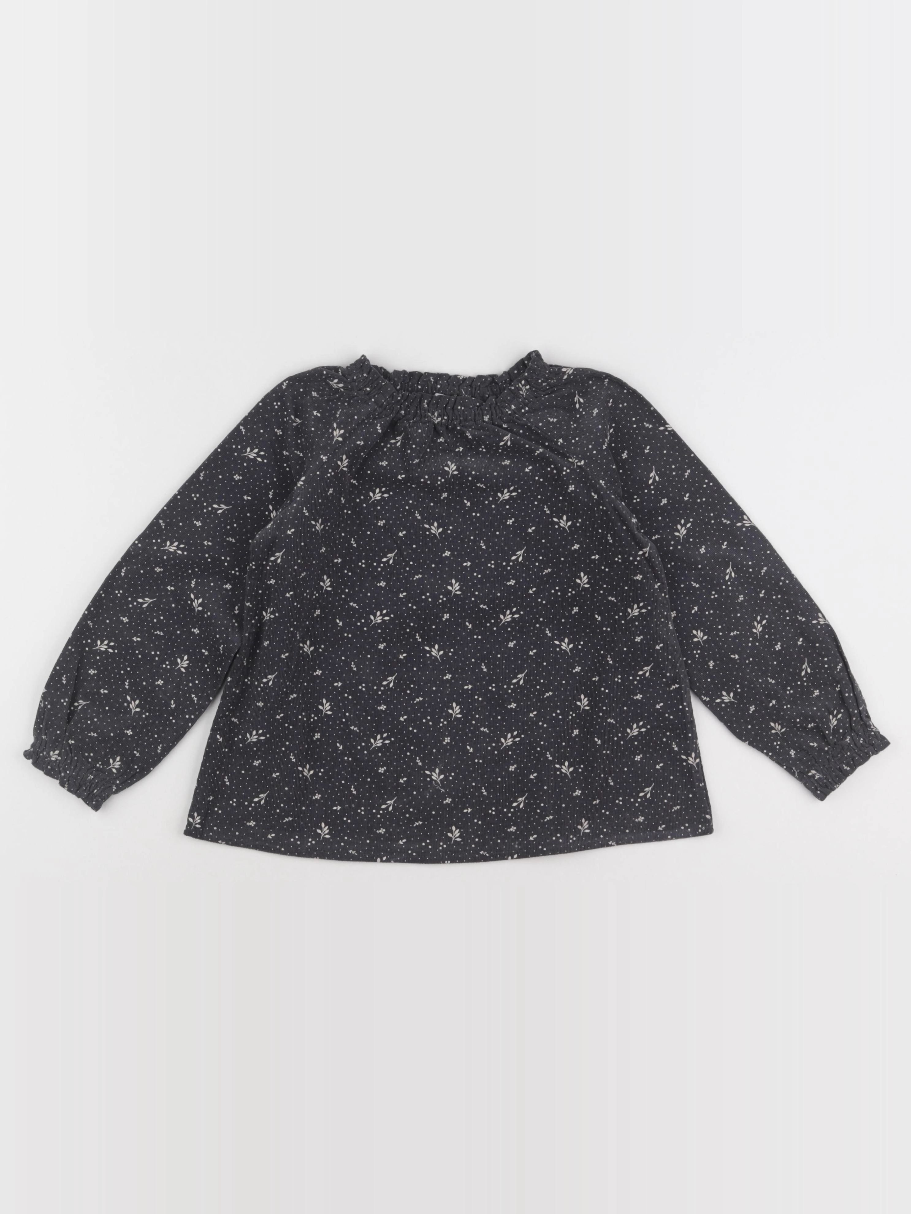 Vertbaudet - blouse gris - 5 ans