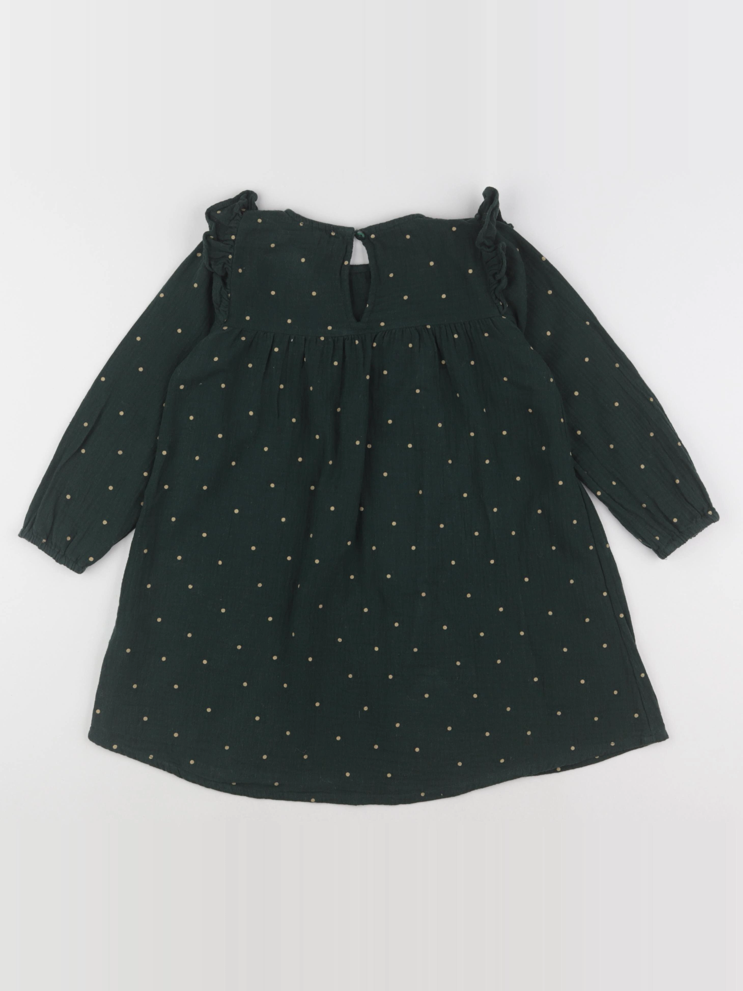 Vertbaudet - robe vert - 5 ans