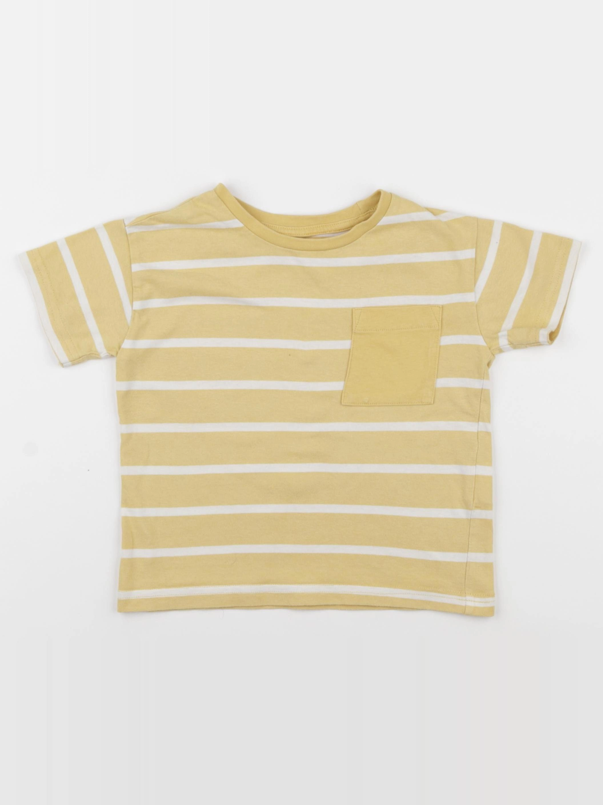 Vertbaudet - tee-shirt jaune - 3 ans