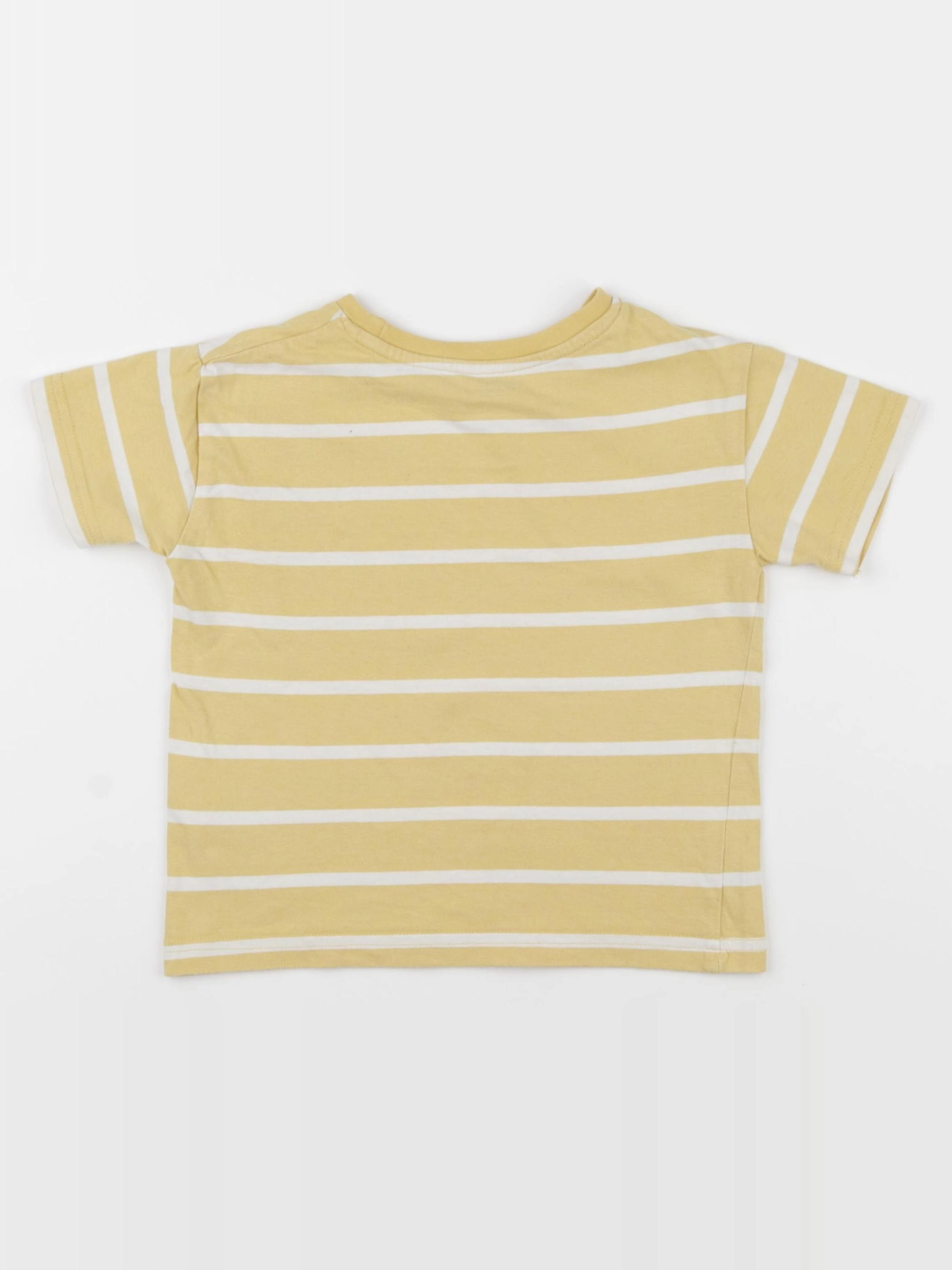 Vertbaudet - tee-shirt jaune - 3 ans