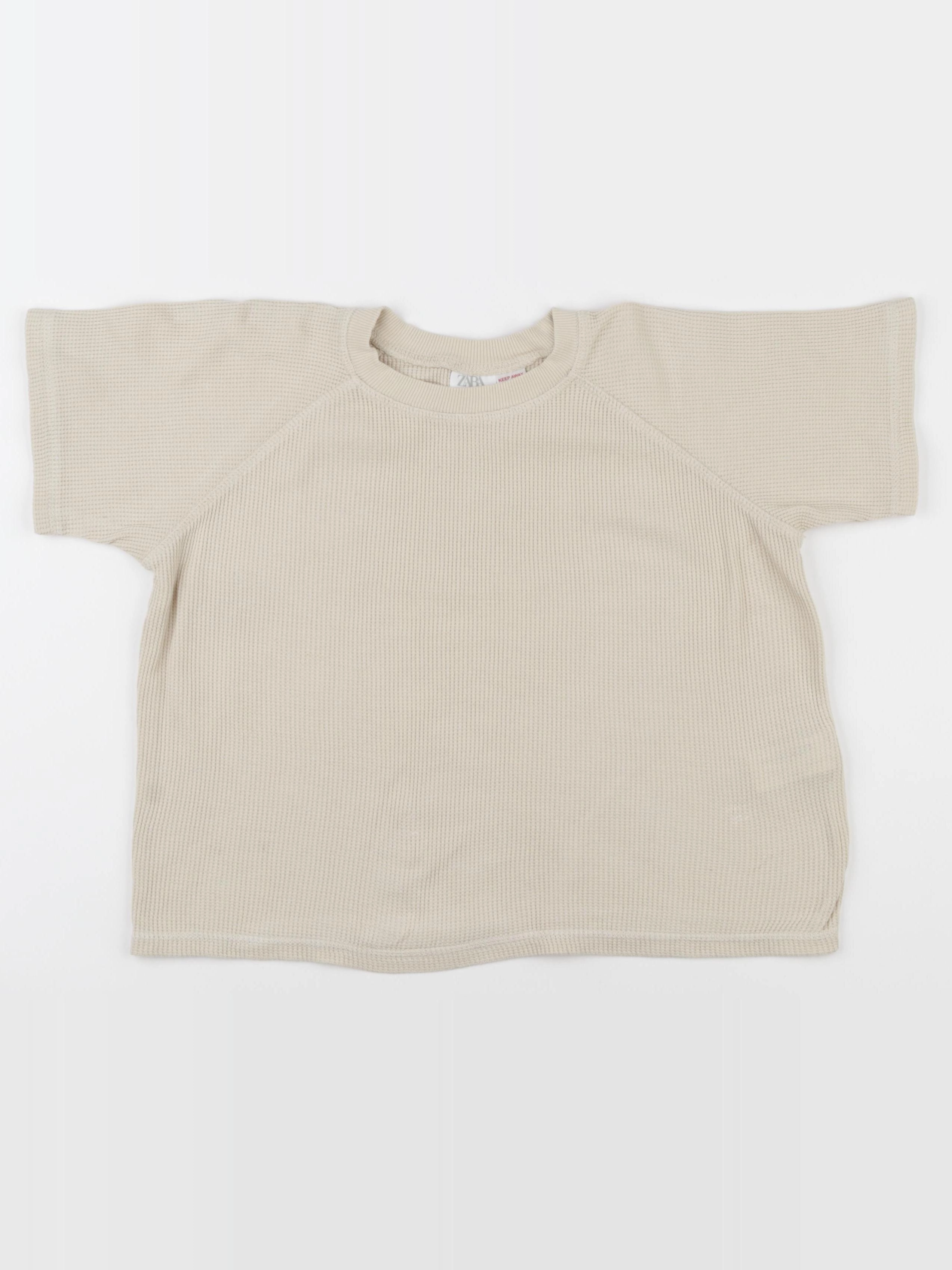 Zara - tee-shirt beige - 5 ans