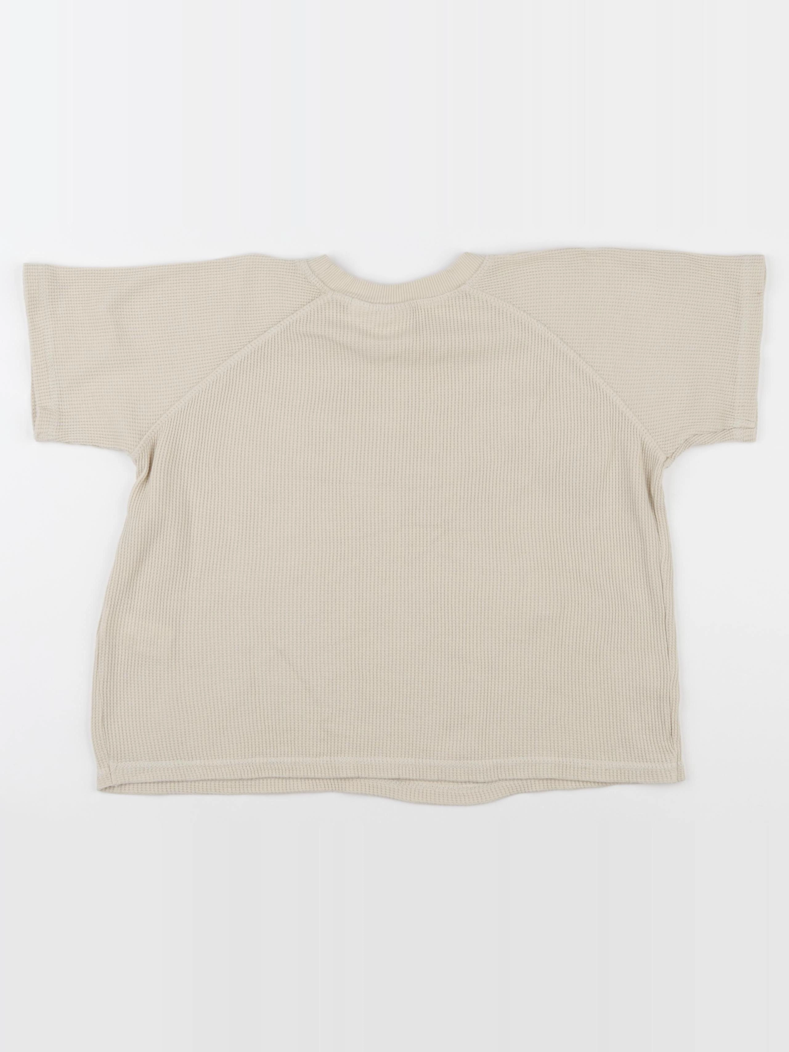 Zara - tee-shirt beige - 5 ans