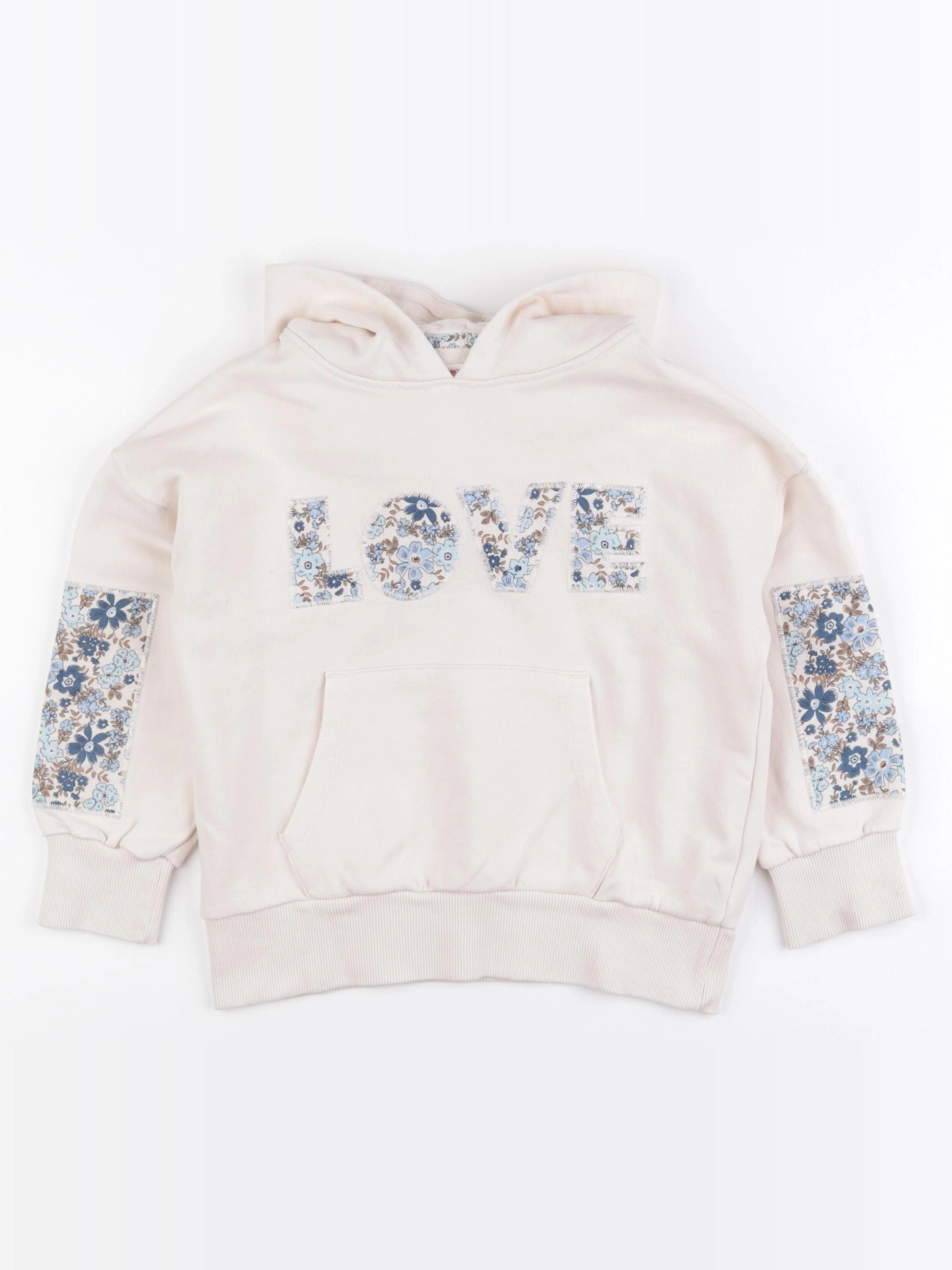 Monoprix - sweat rose - 5 ans