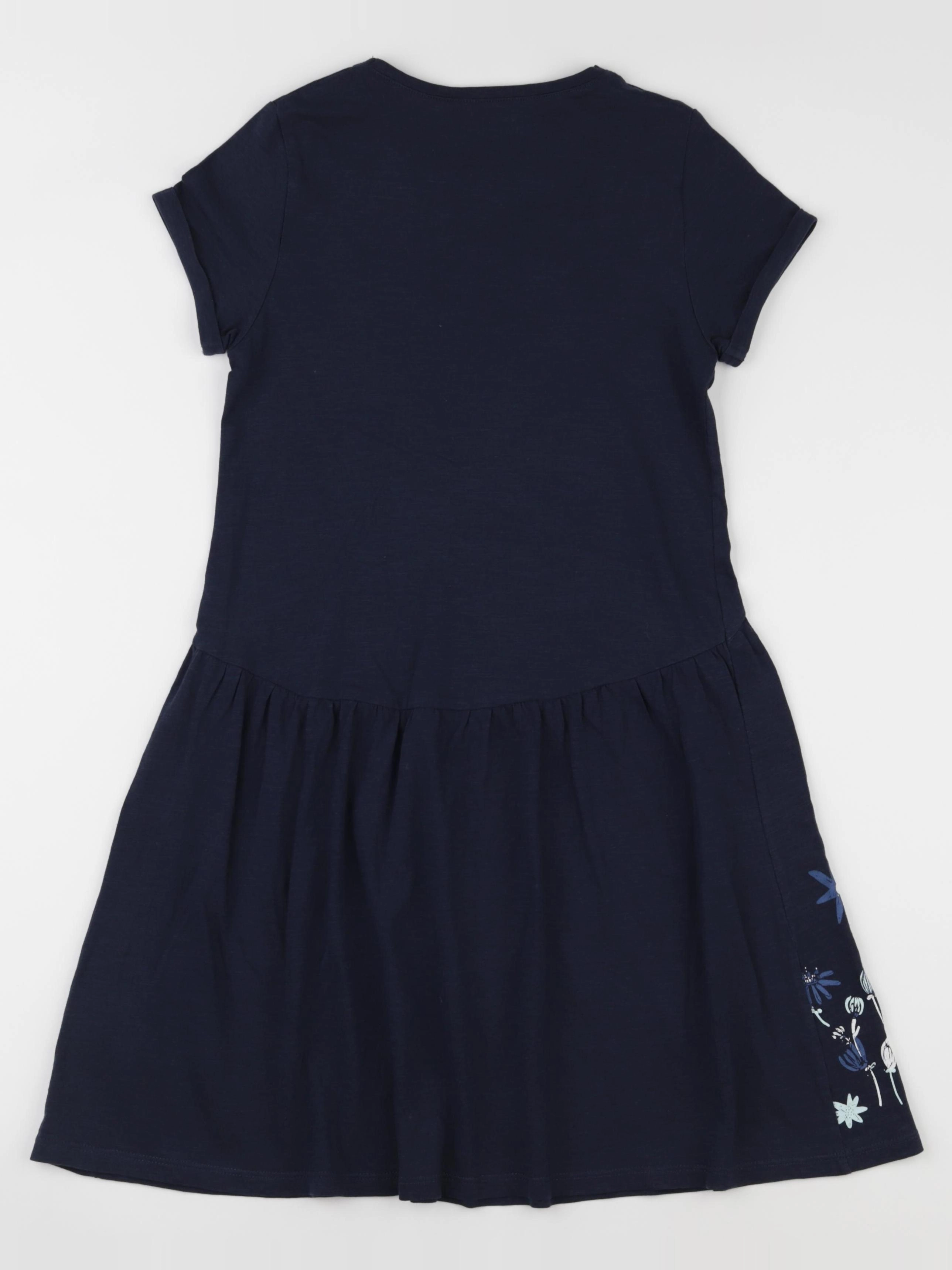 Vertbaudet - robe bleu - 10 ans