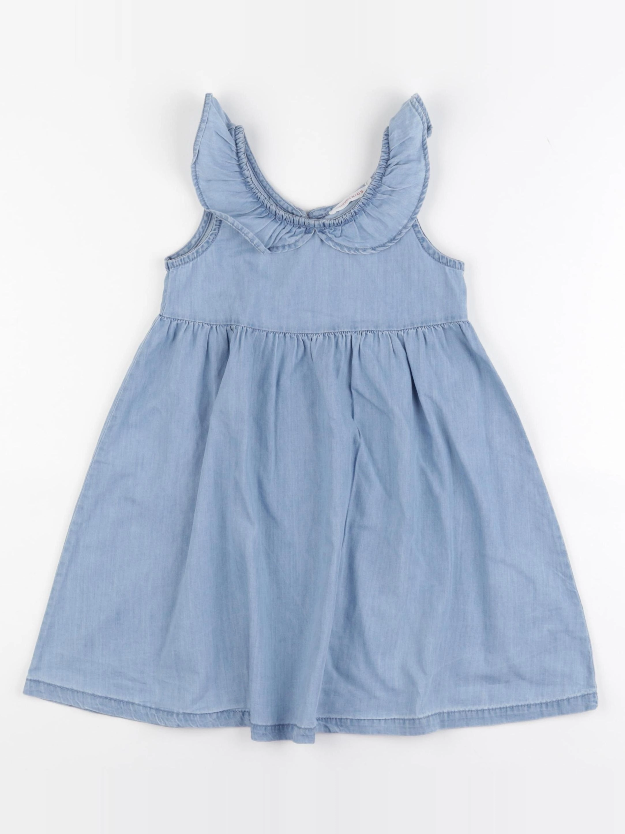 Monoprix - robe bleu - 4 ans