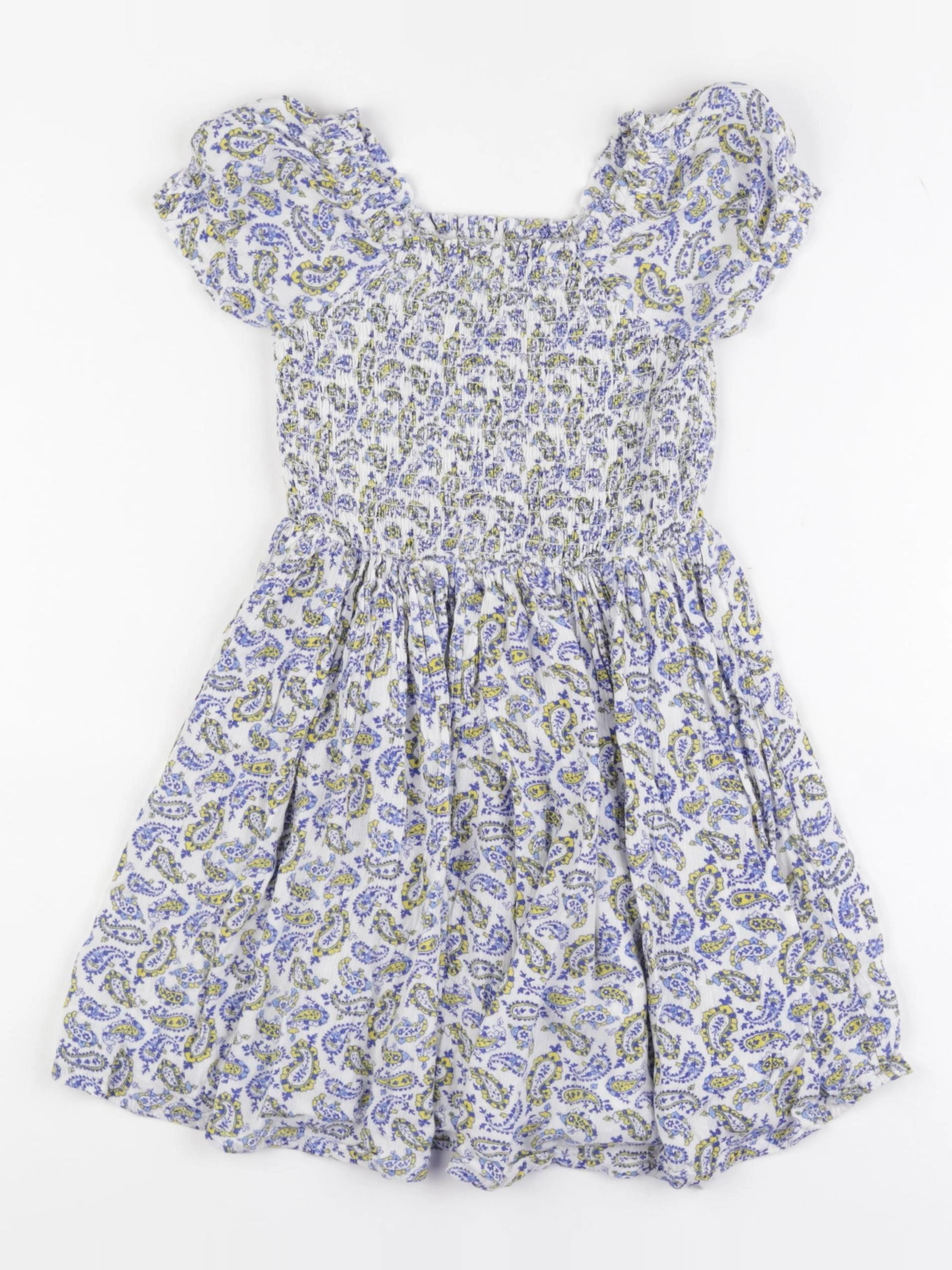 Monoprix - robe bleu - 3 ans