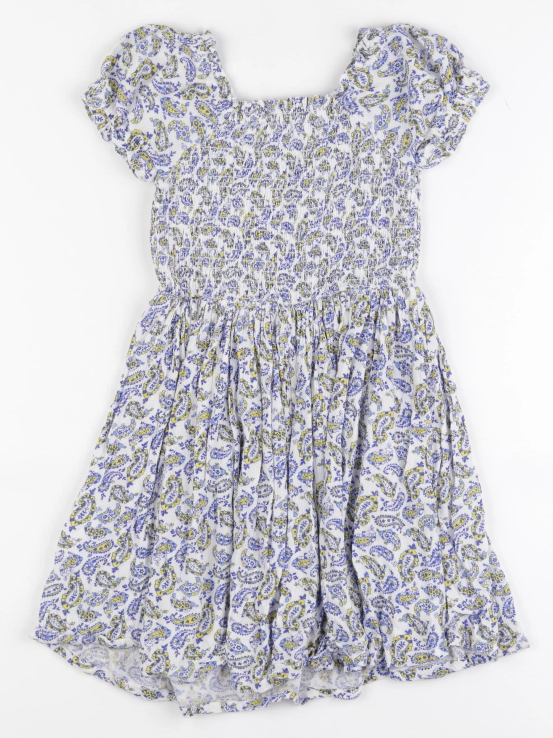 Monoprix - robe bleu - 3 ans