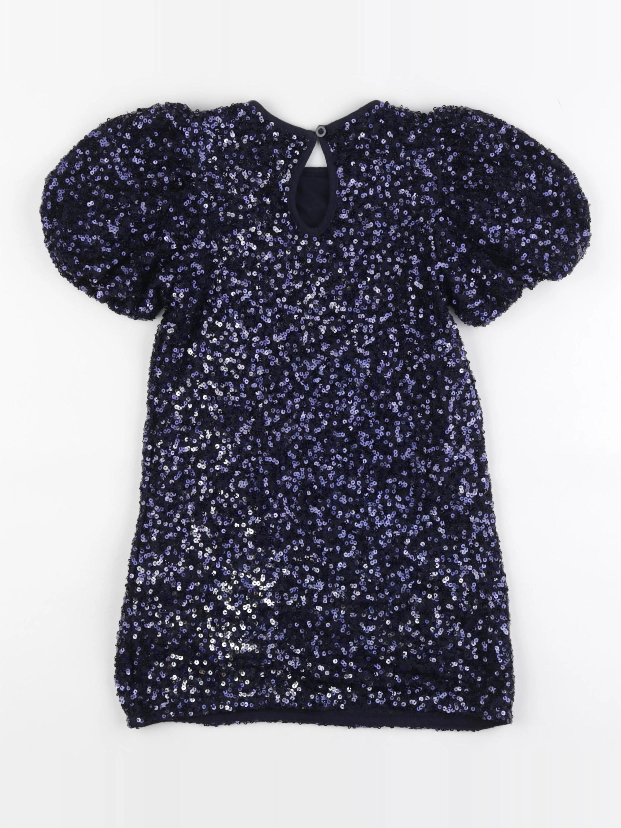 Monoprix - robe bleu - 4 ans