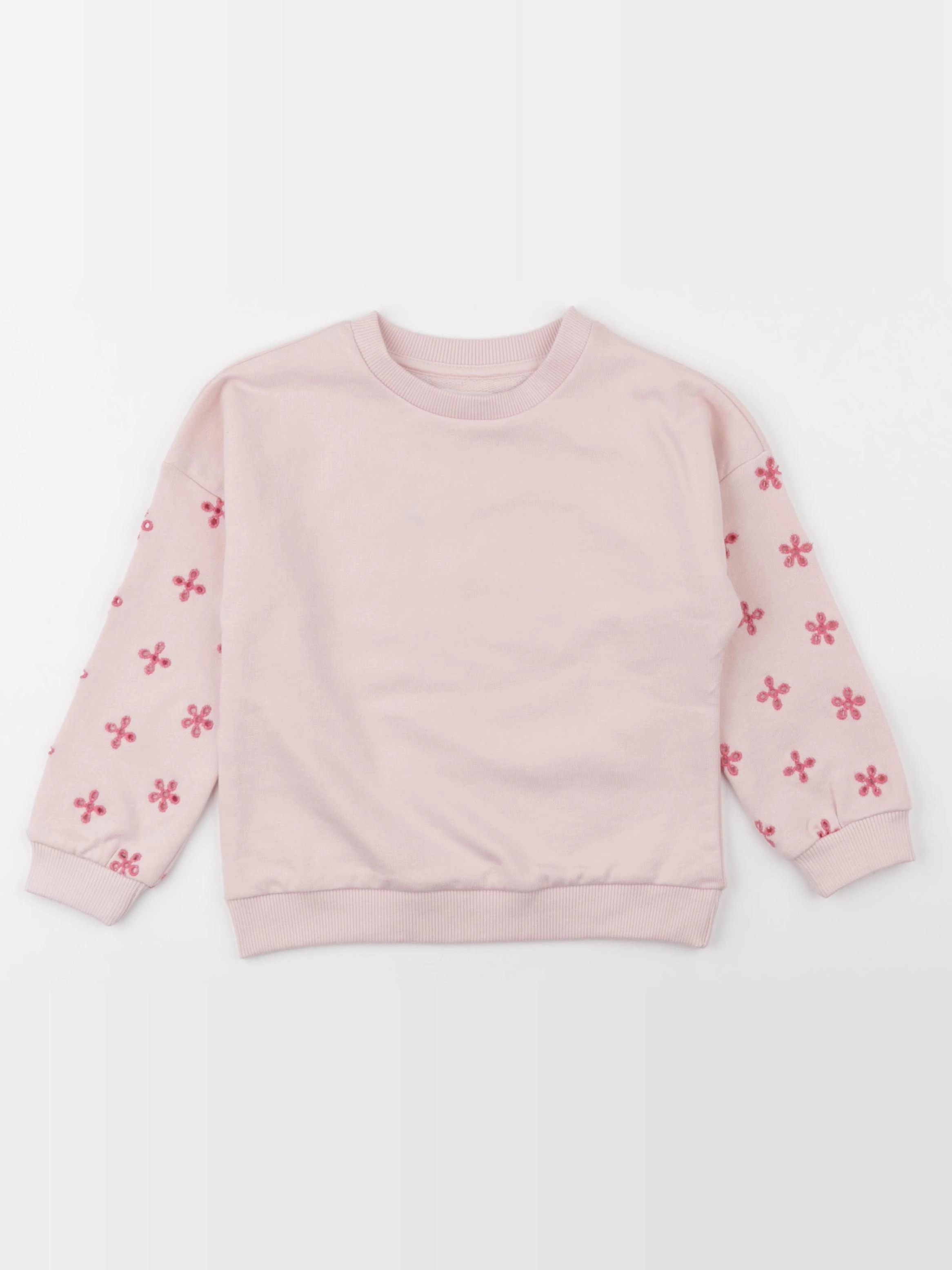 Vertbaudet - sweat rose - 4 ans