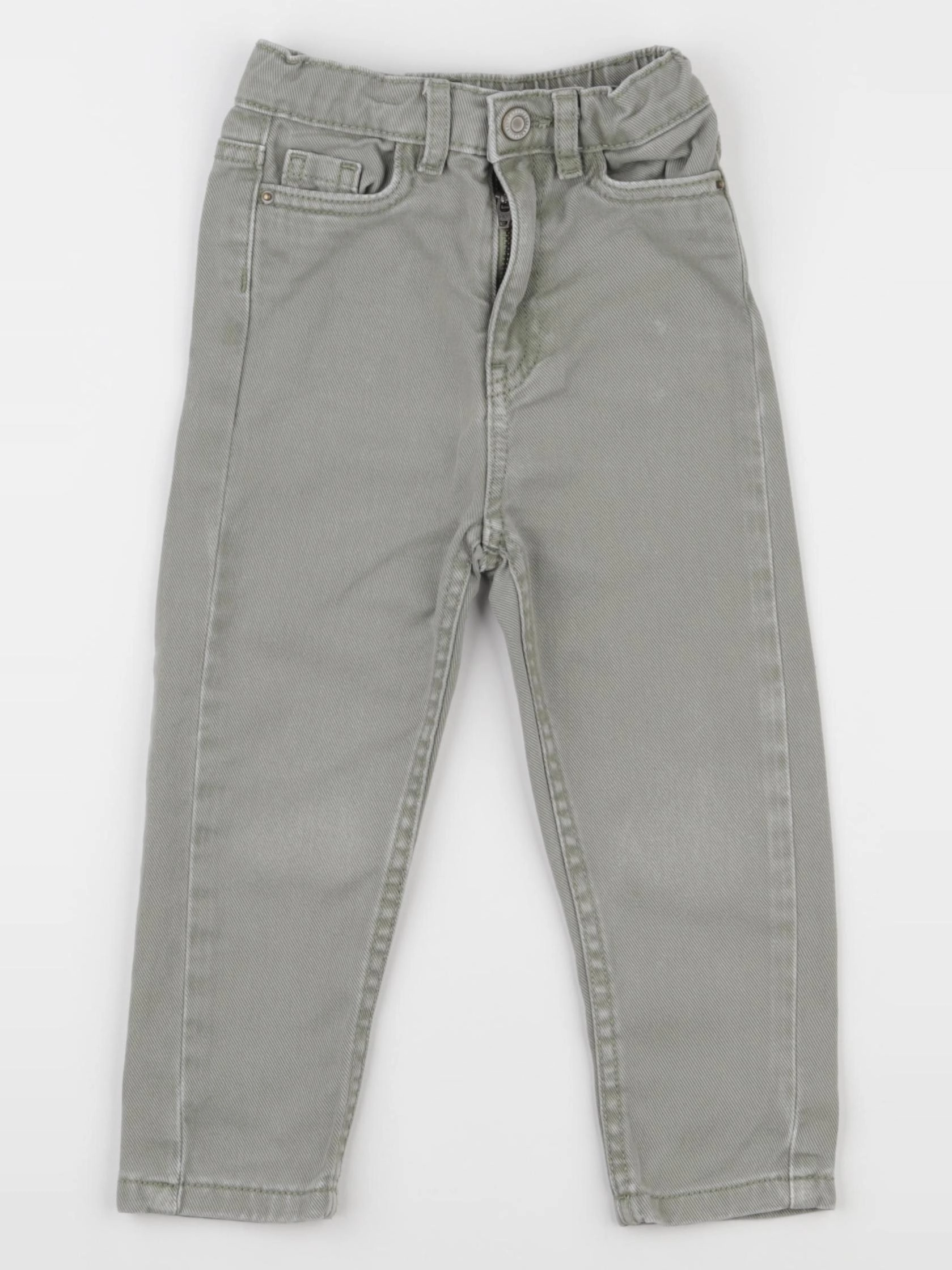 Vertbaudet - jean vert - 3 ans