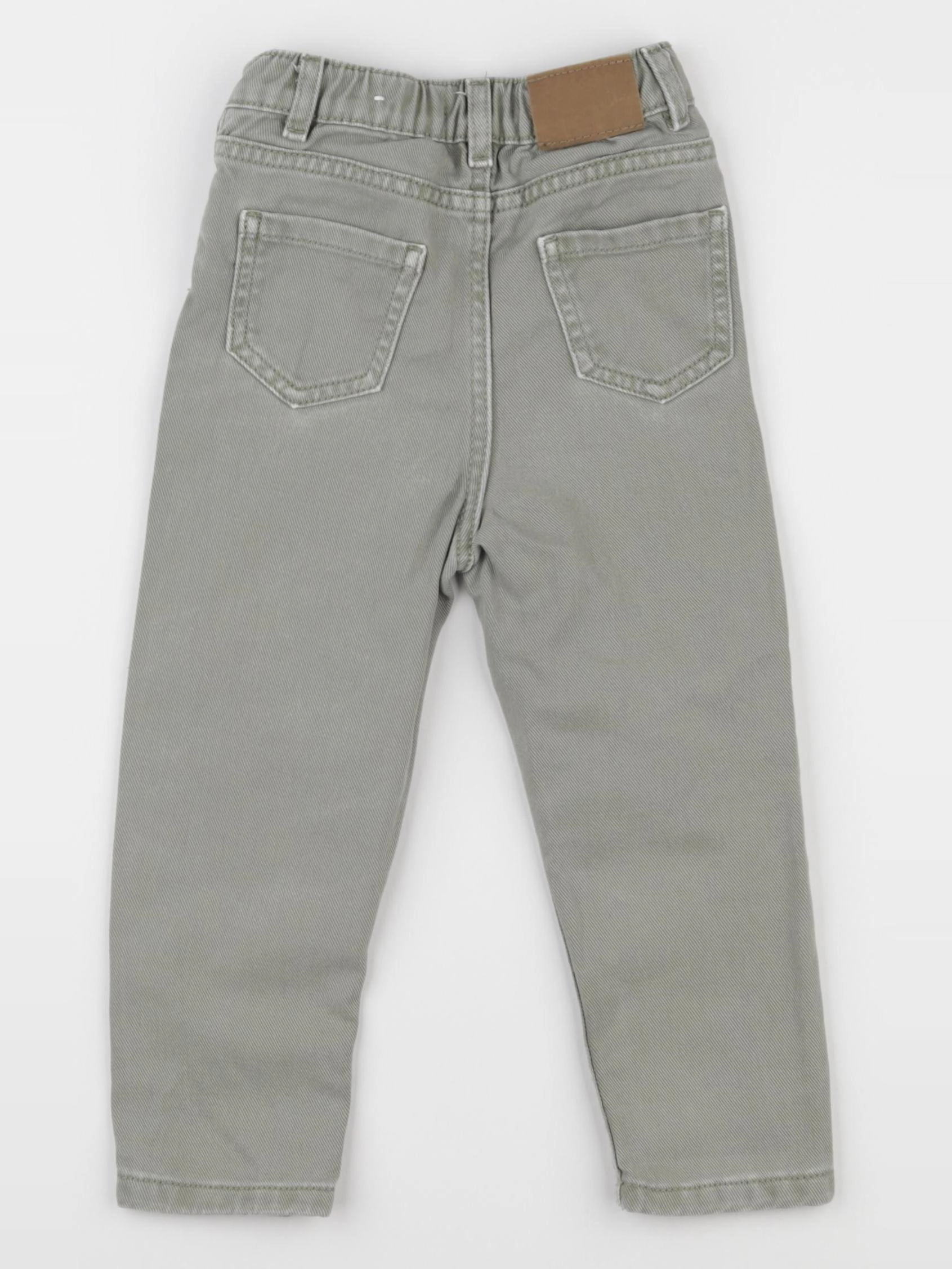 Vertbaudet - jean vert - 3 ans