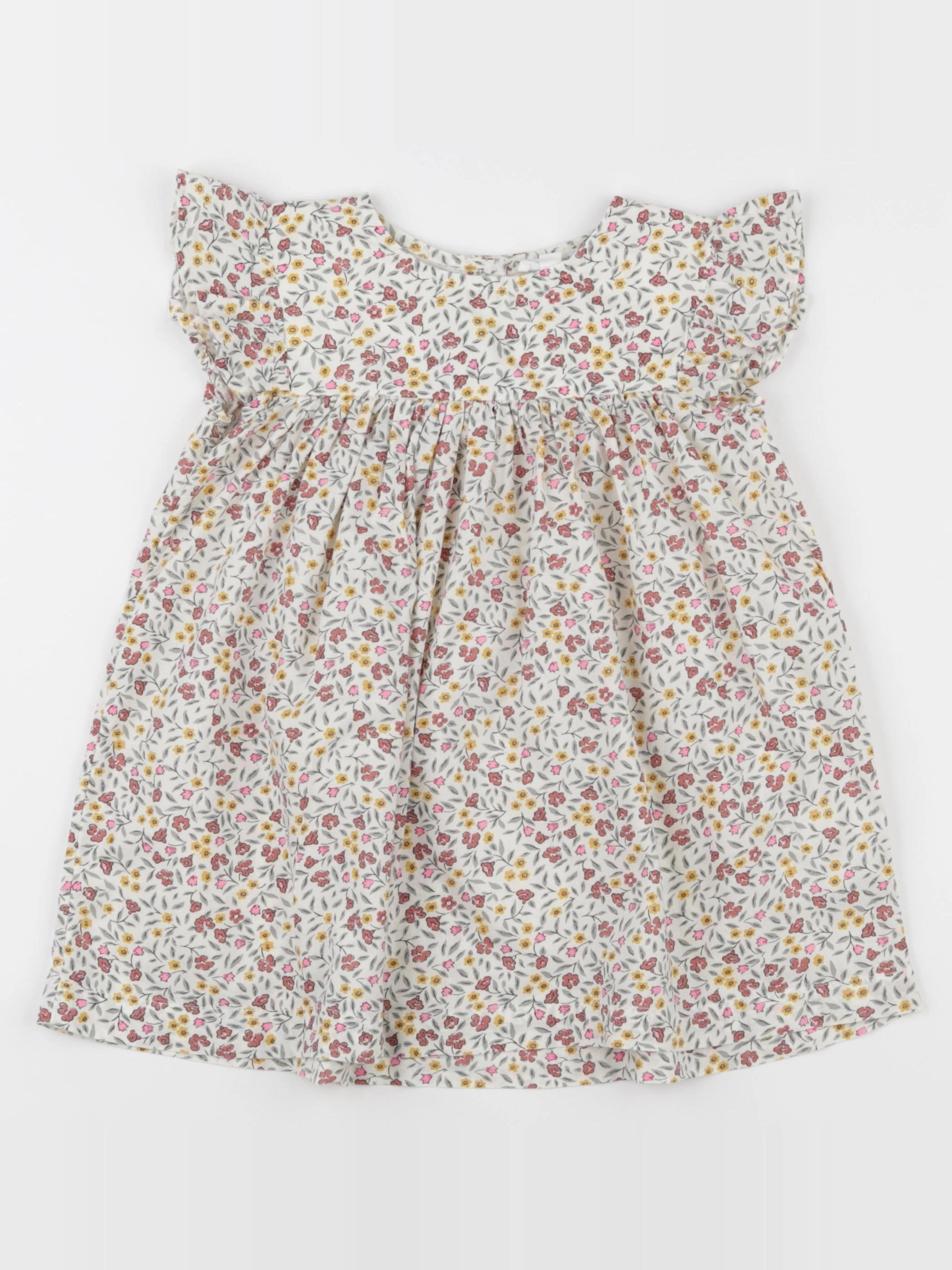 Vertbaudet - robe multicolore - 3 ans