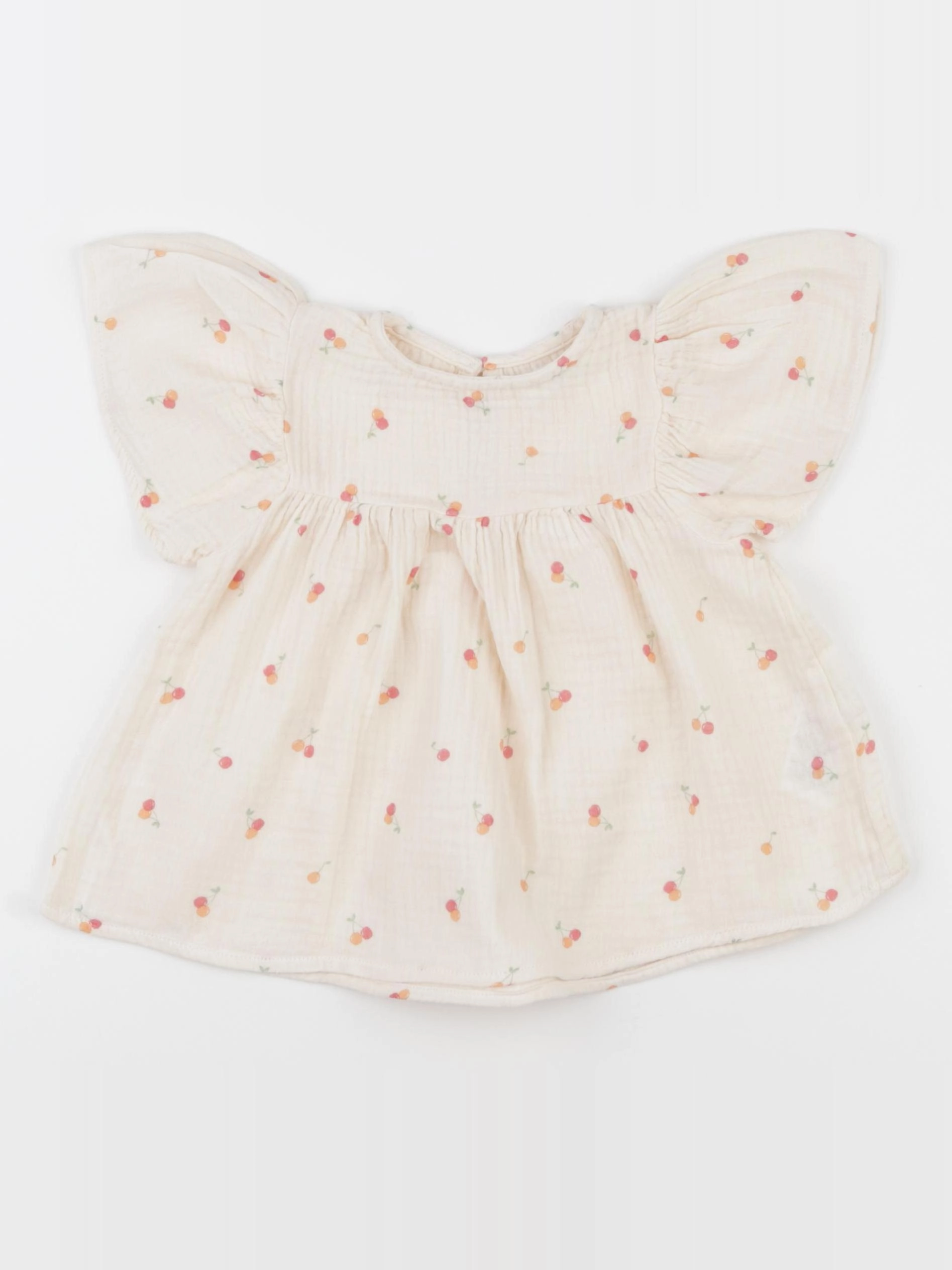 Vertbaudet - blouse beige - 3 ans