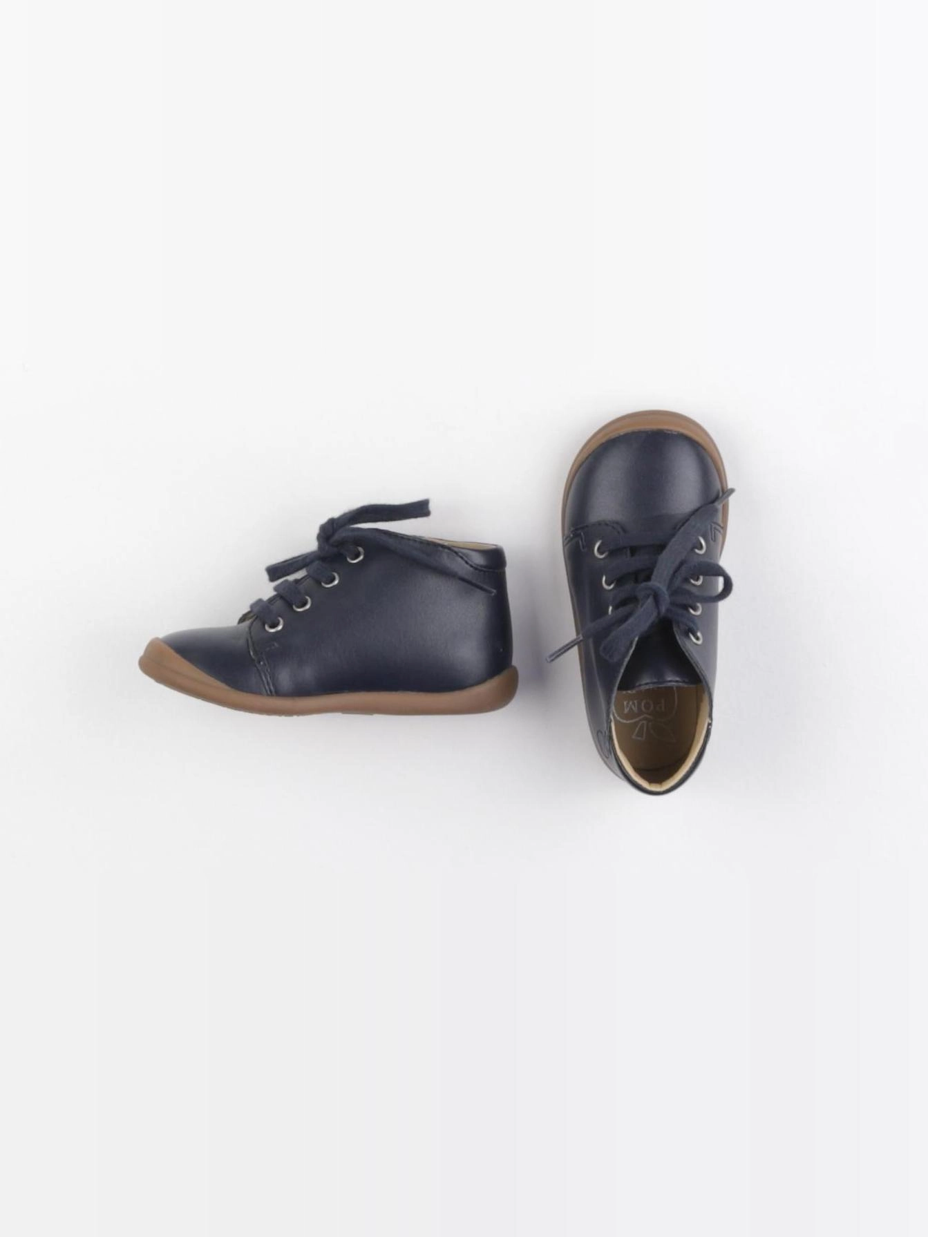 Pom d'Api - bottillons bleu - pointure 22