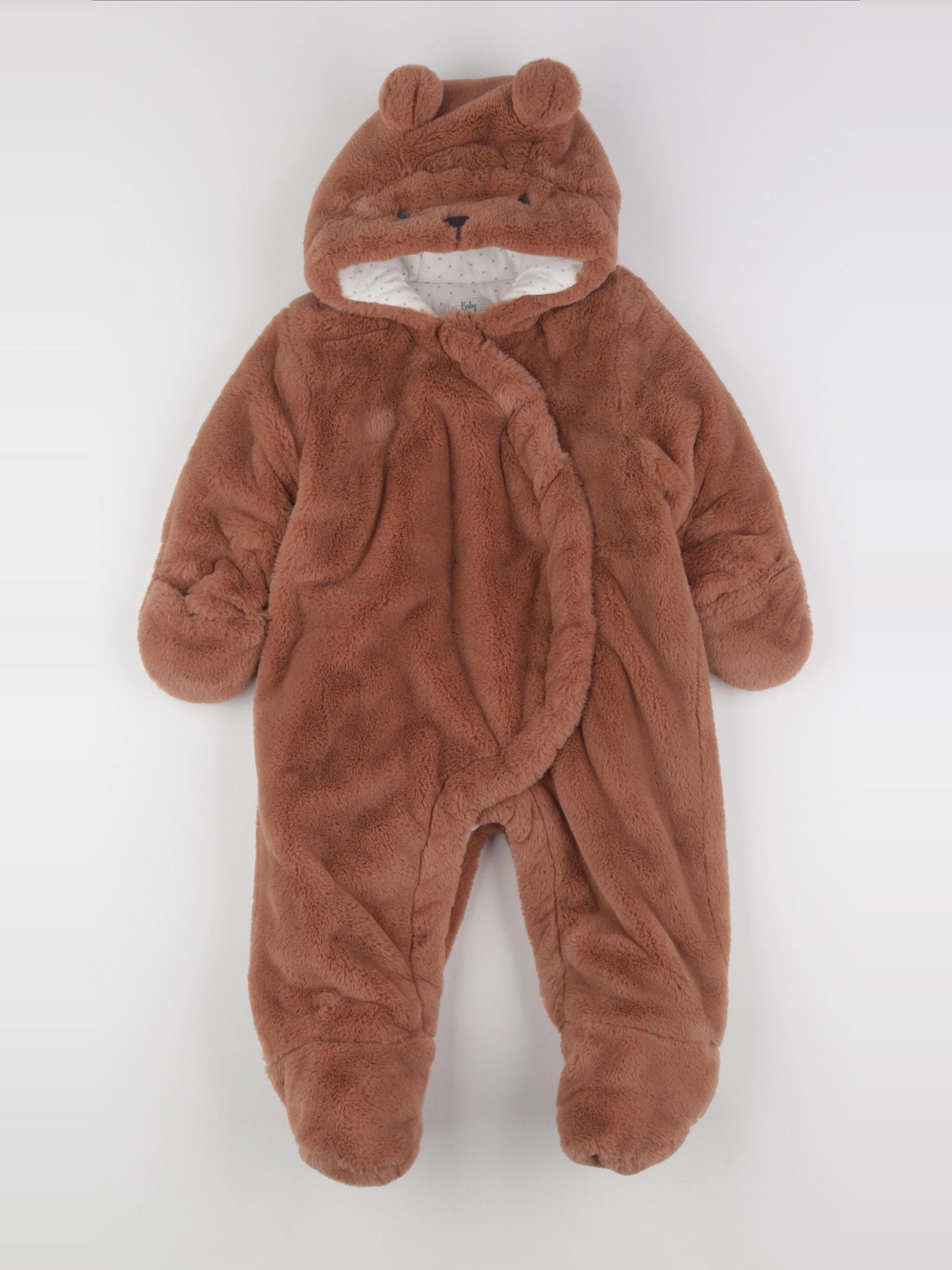 Vertbaudet - combi-pilote marron - 18 mois