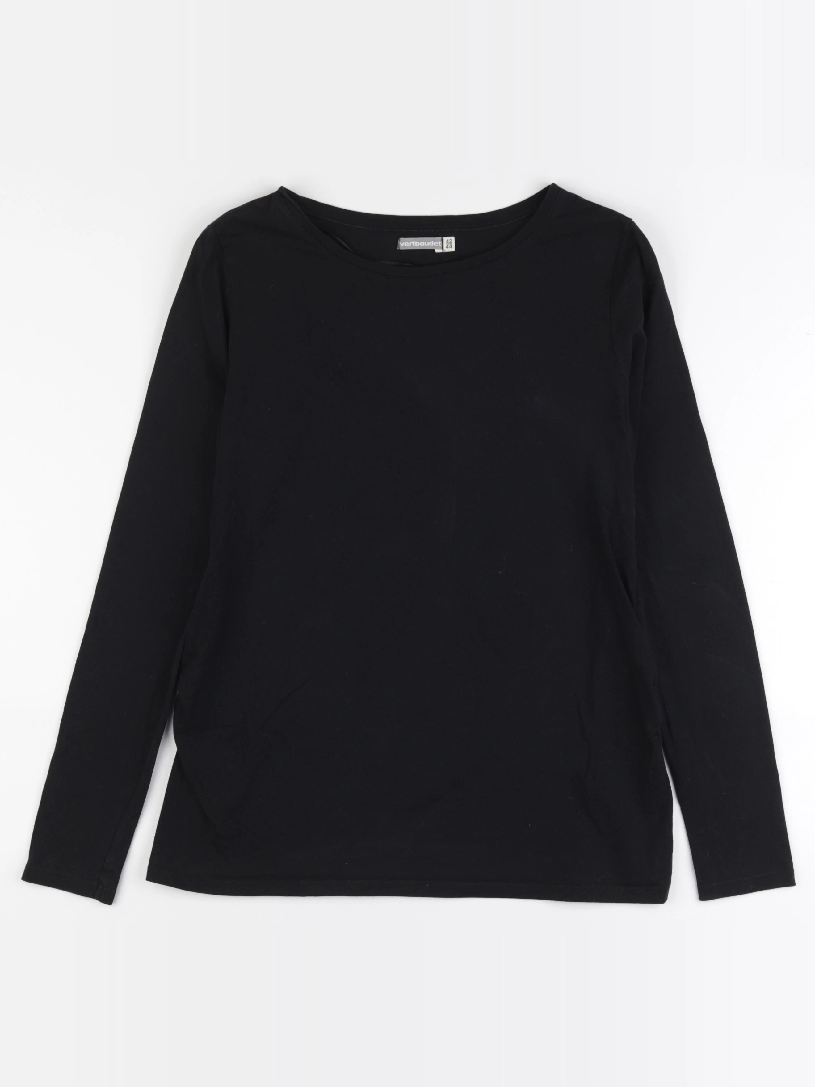 Vertbaudet - tee-shirt grossesse noir - 42 à 44